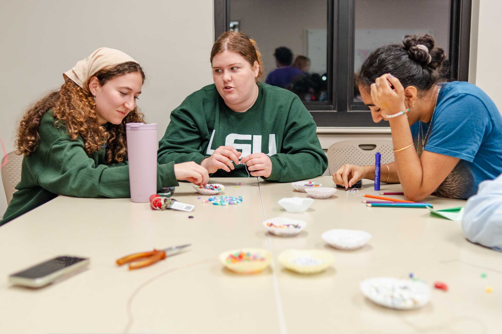 PHOTOS: LSU Feminists in Action holds craft night