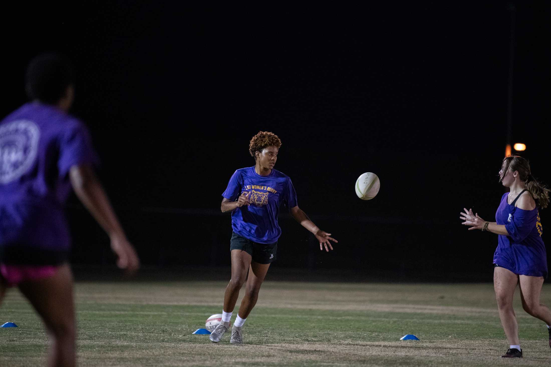 PHOTOS: LSU women's rugby holds practice at UREC Fields