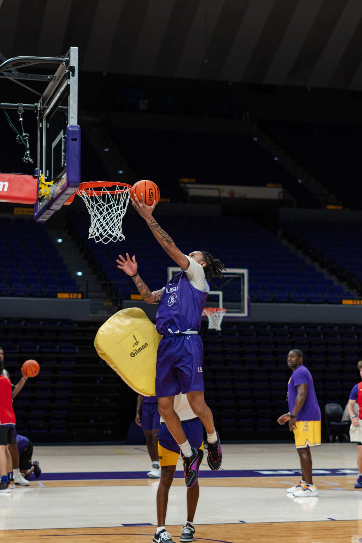 PHOTOS: LSU men's basketball holds first practice