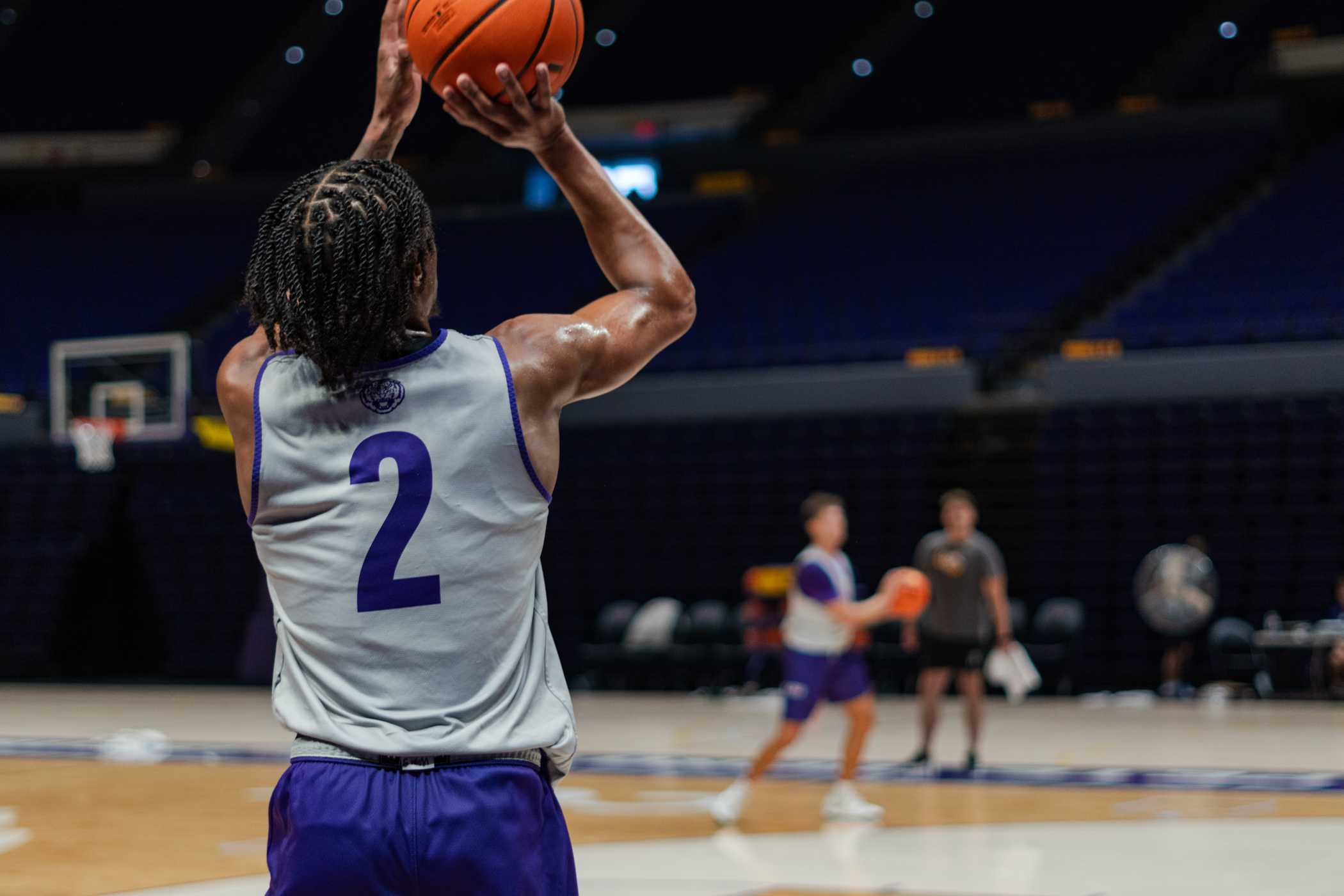 PHOTOS: LSU men's basketball holds first practice