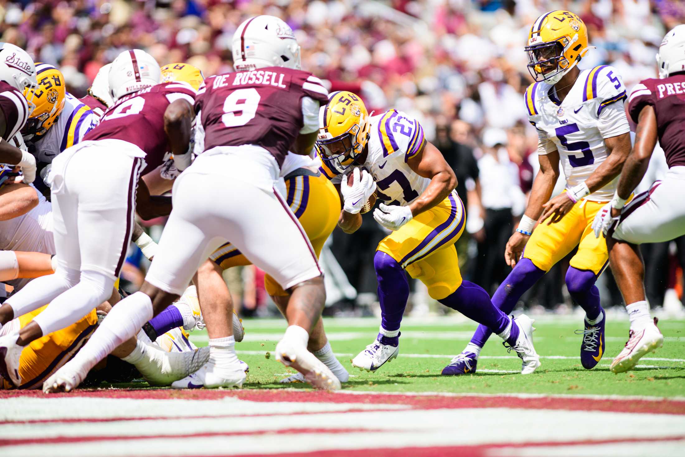 PHOTOS: LSU football defeats Mississippi State 41-14