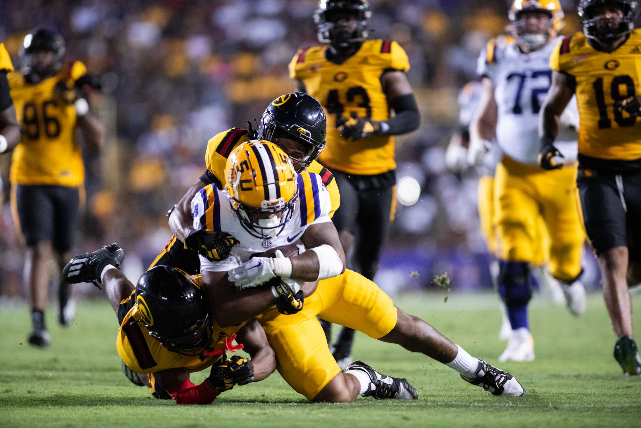 PHOTOS: LSU football defeats Grambling State 72-10 in home opener