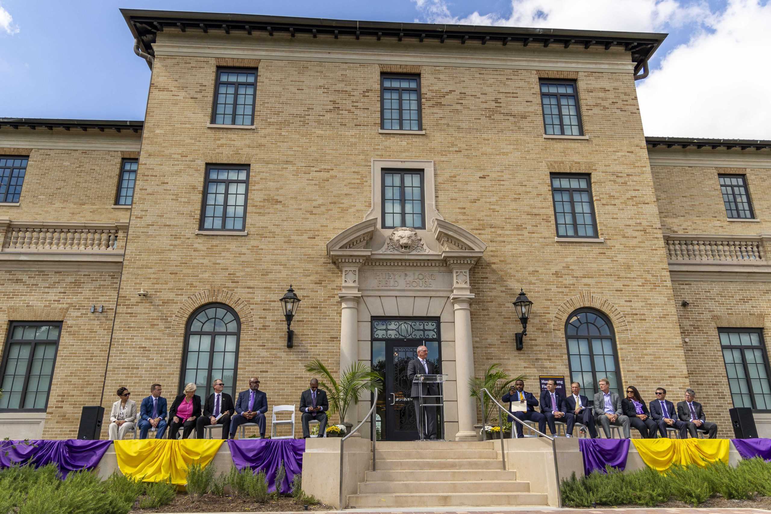 PHOTOS: The grand reopening of the Huey P. Long Field House