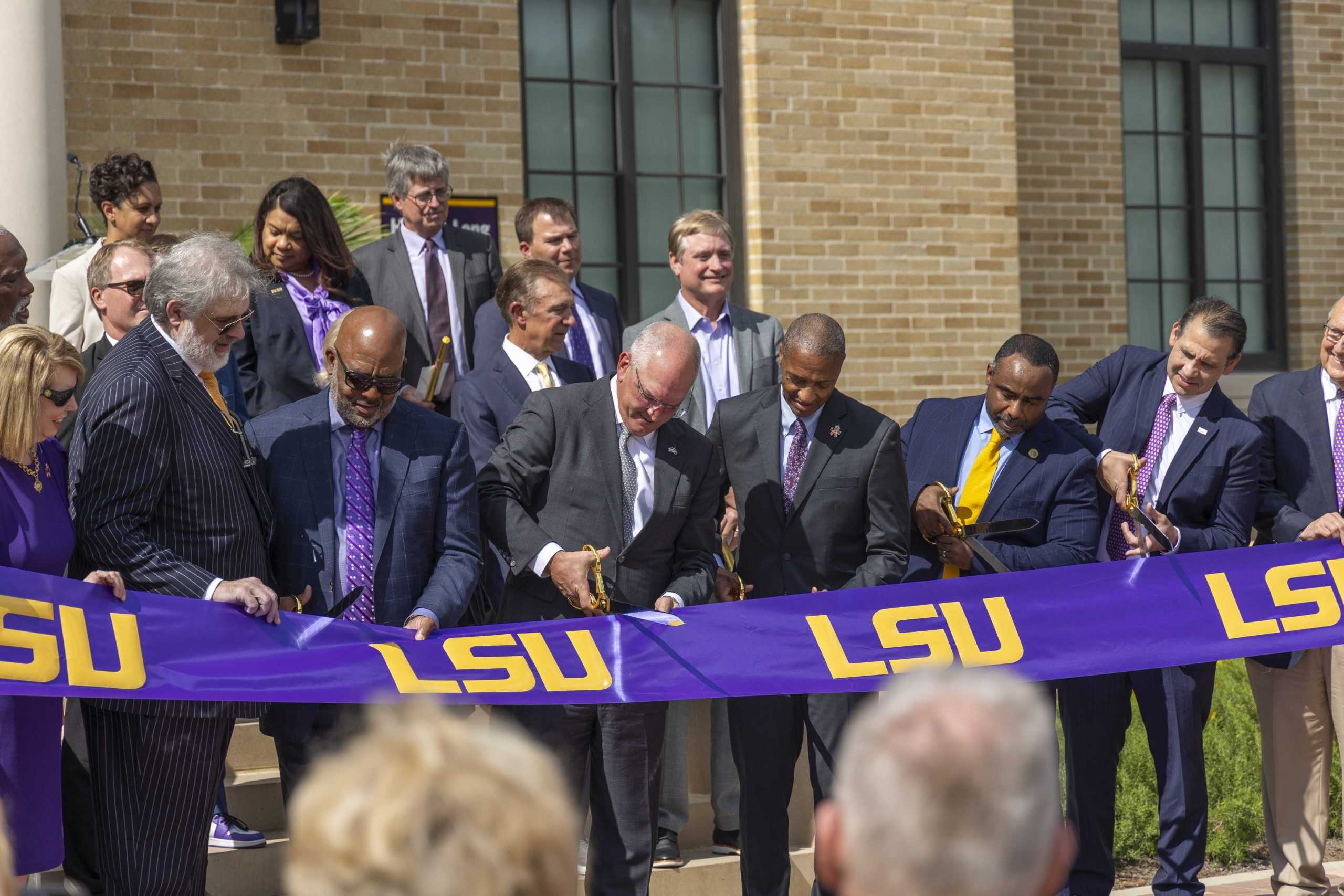 PHOTOS: The grand reopening of the Huey P. Long Field House