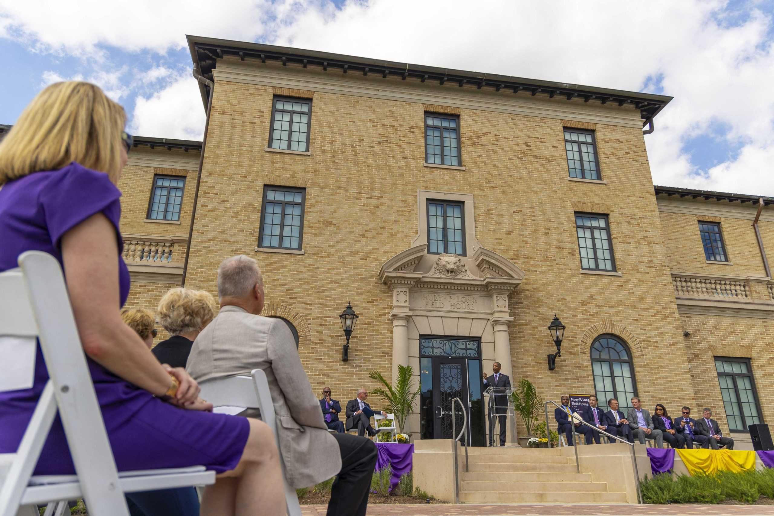 PHOTOS: The grand reopening of the Huey P. Long Field House