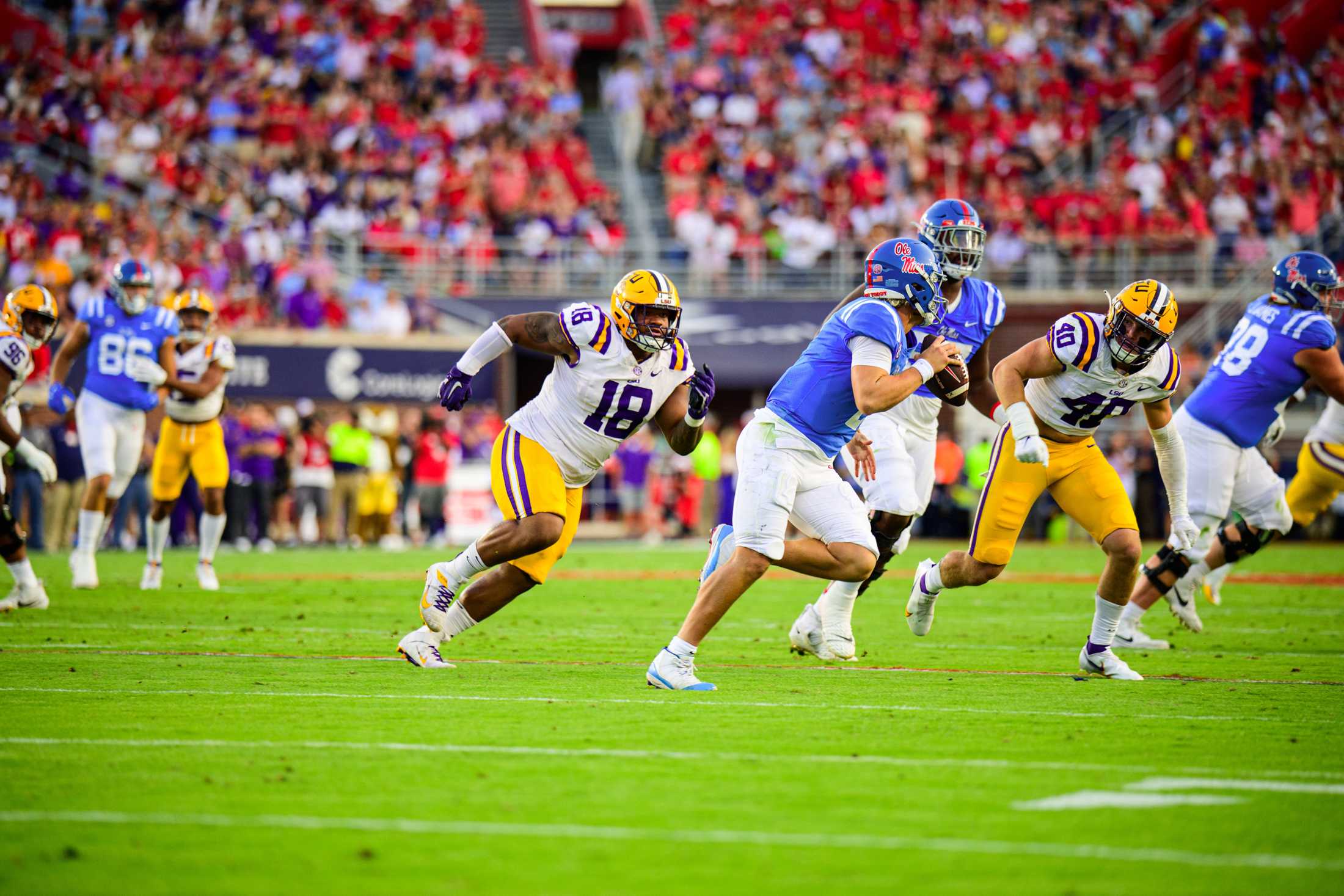 PHOTOS: LSU football loses to Ole Miss 55-49