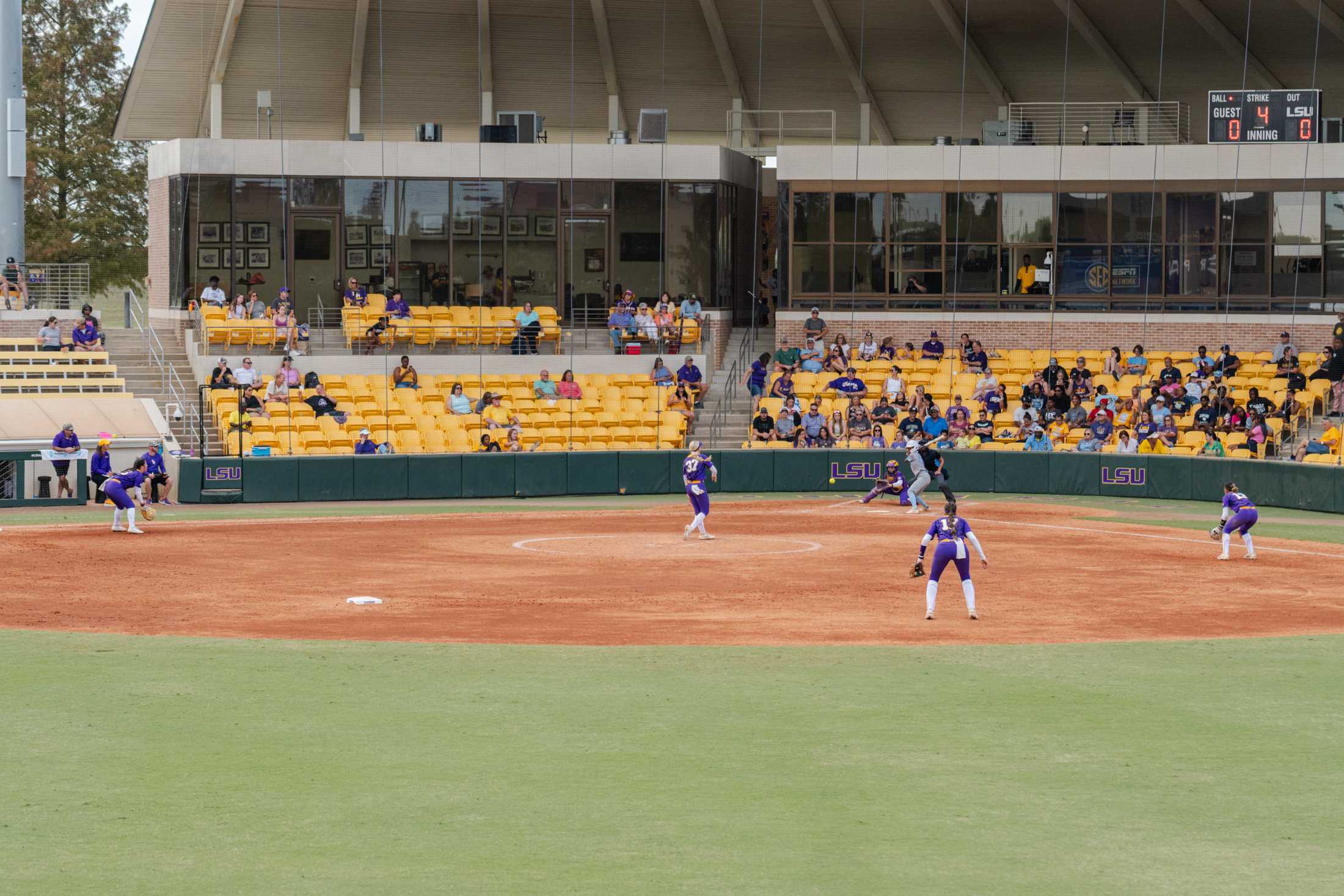 PHOTOS: LSU softball plays against Southern University in exhibition game