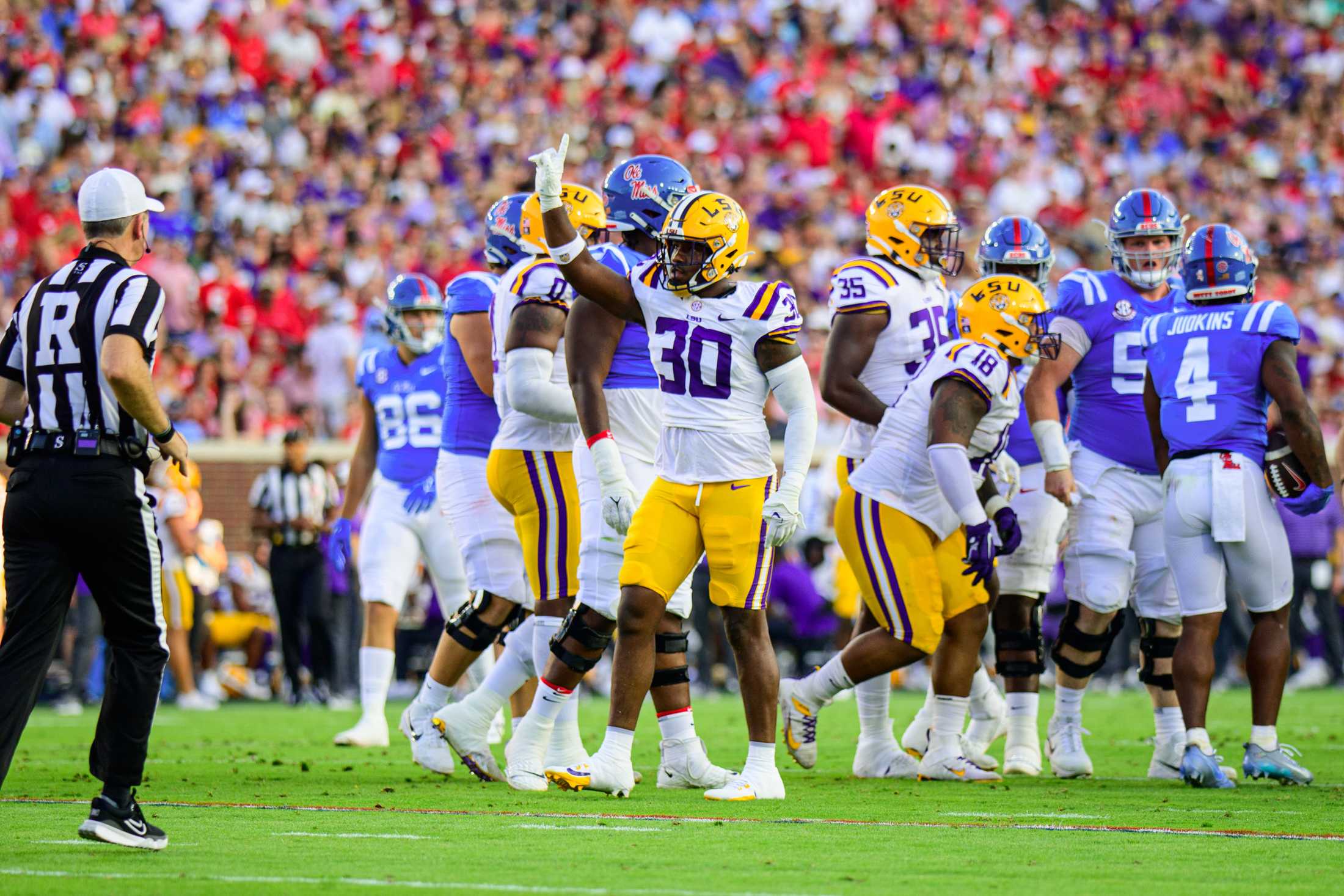 PHOTOS: LSU football loses to Ole Miss 55-49