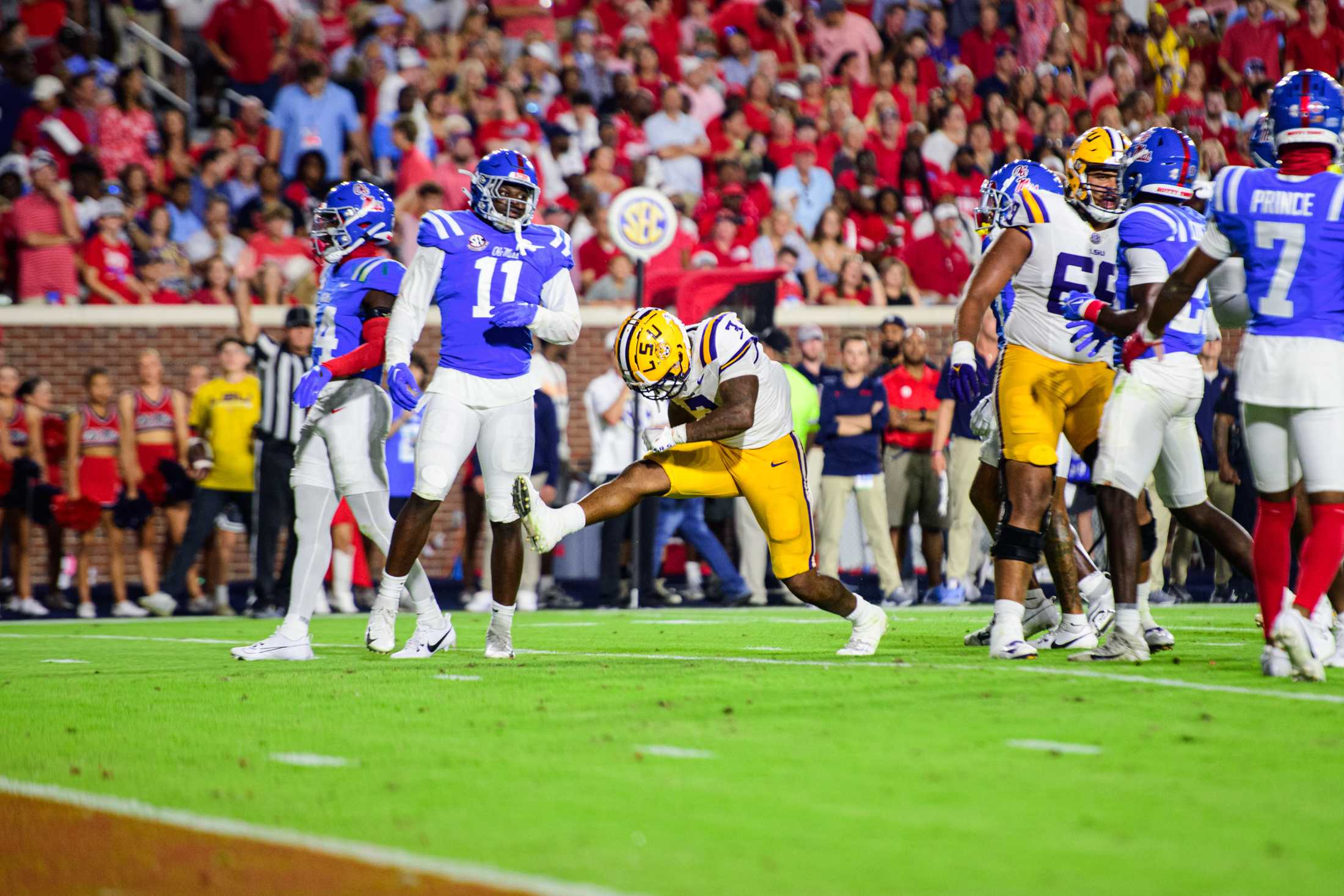 PHOTOS: LSU football loses to Ole Miss 55-49