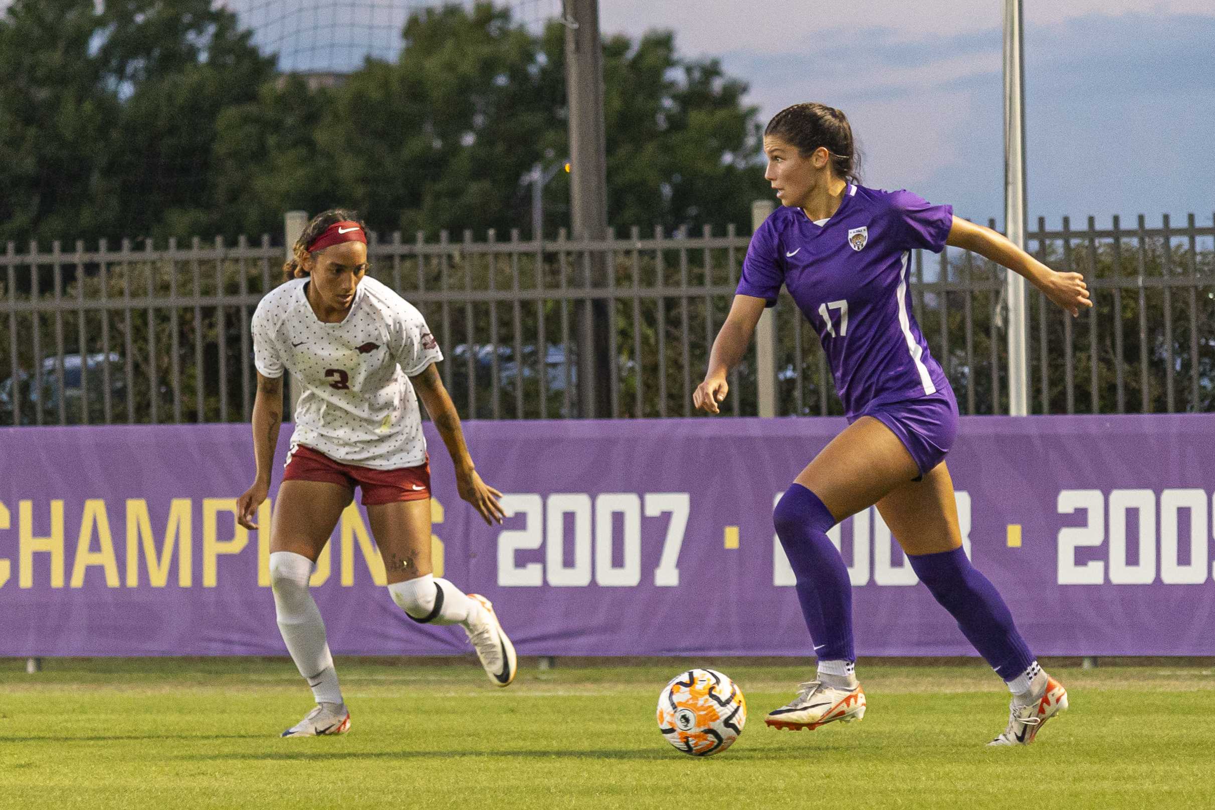 PHOTOS: LSU soccer ties Arkansas 1-1