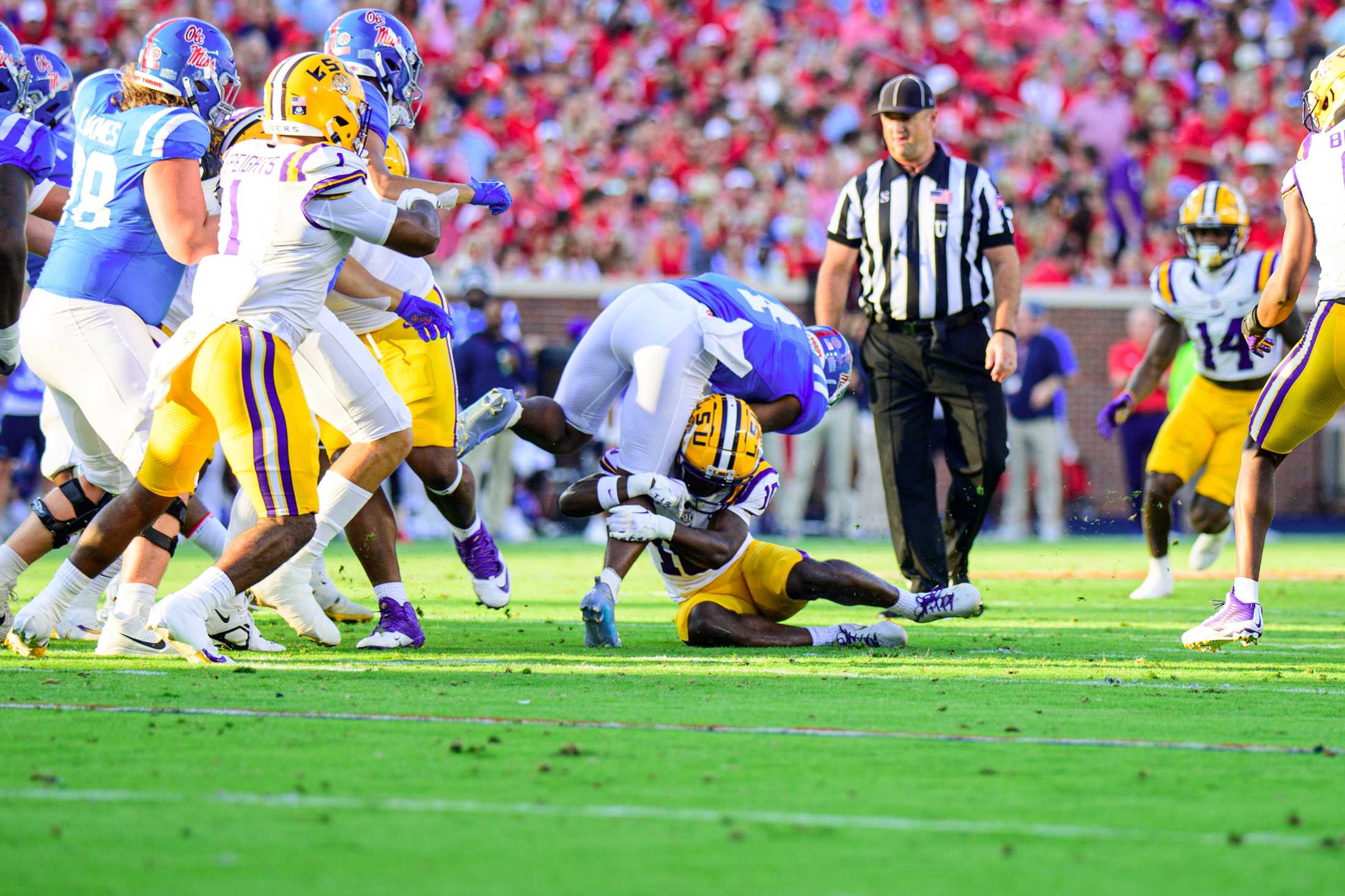 PHOTOS: LSU football loses to Ole Miss 55-49