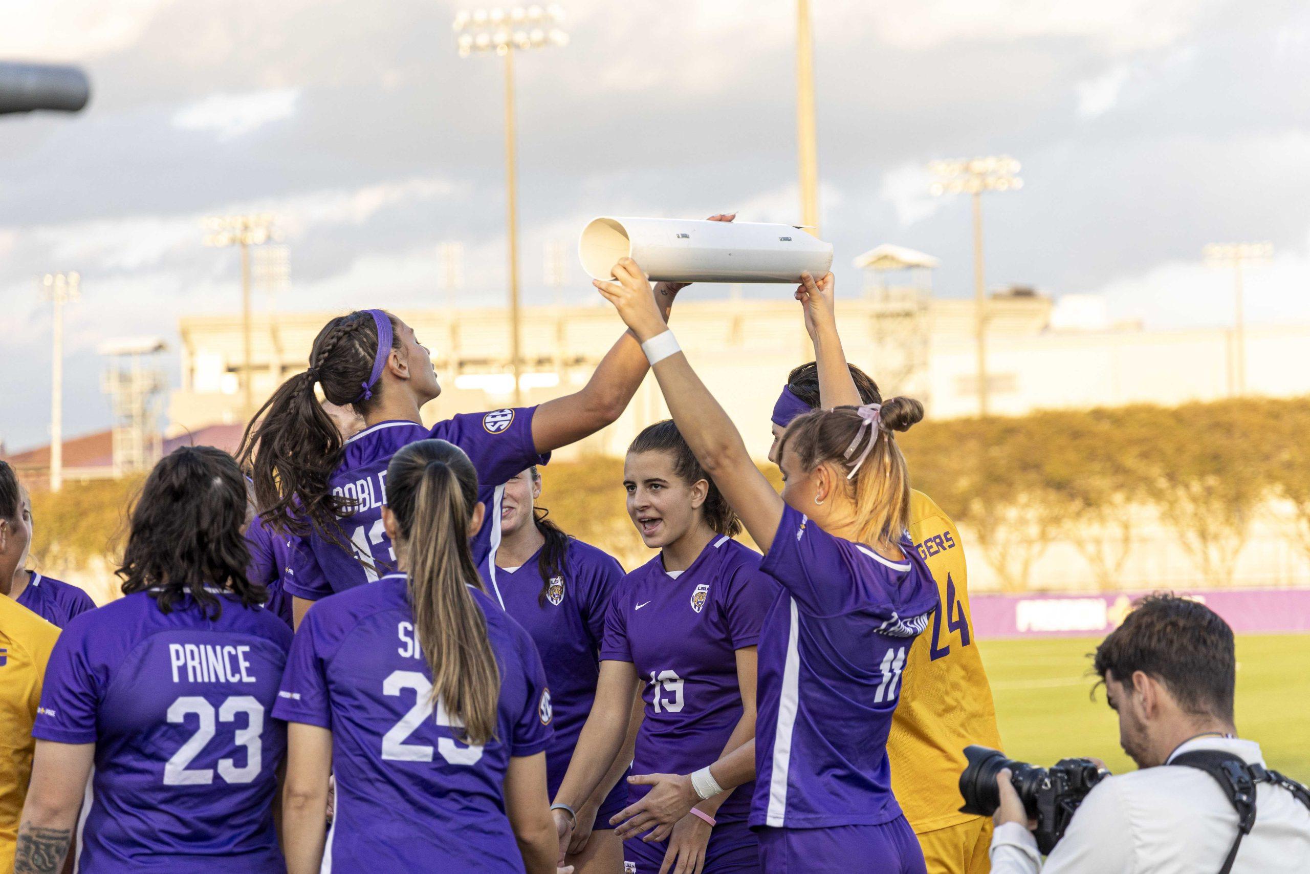 PHOTOS: LSU soccer ties Arkansas 1-1