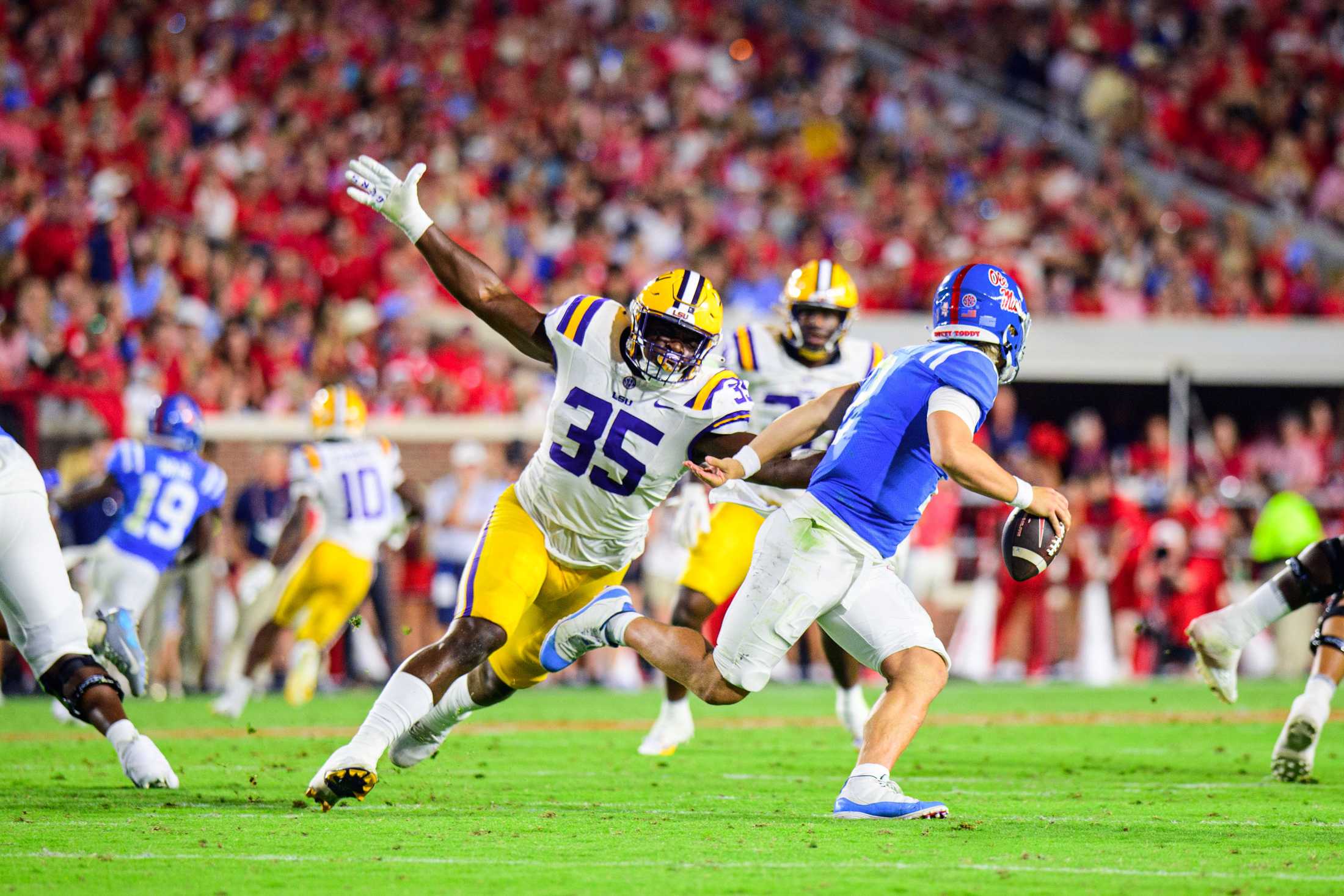 PHOTOS: LSU football loses to Ole Miss 55-49