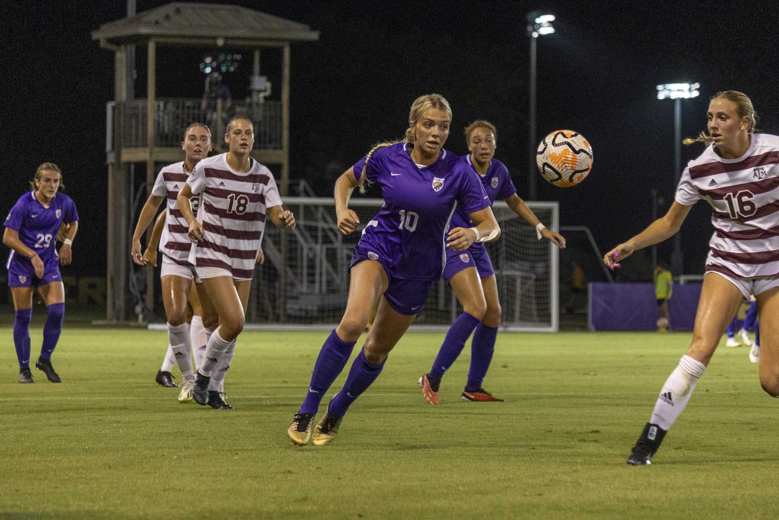 PHOTOS: LSU soccer ties Texas A&M 0-0