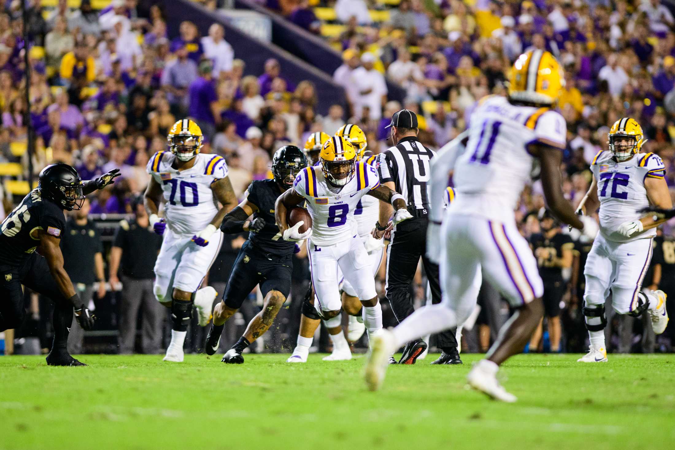 PHOTOS: LSU football shuts out Army 62-0