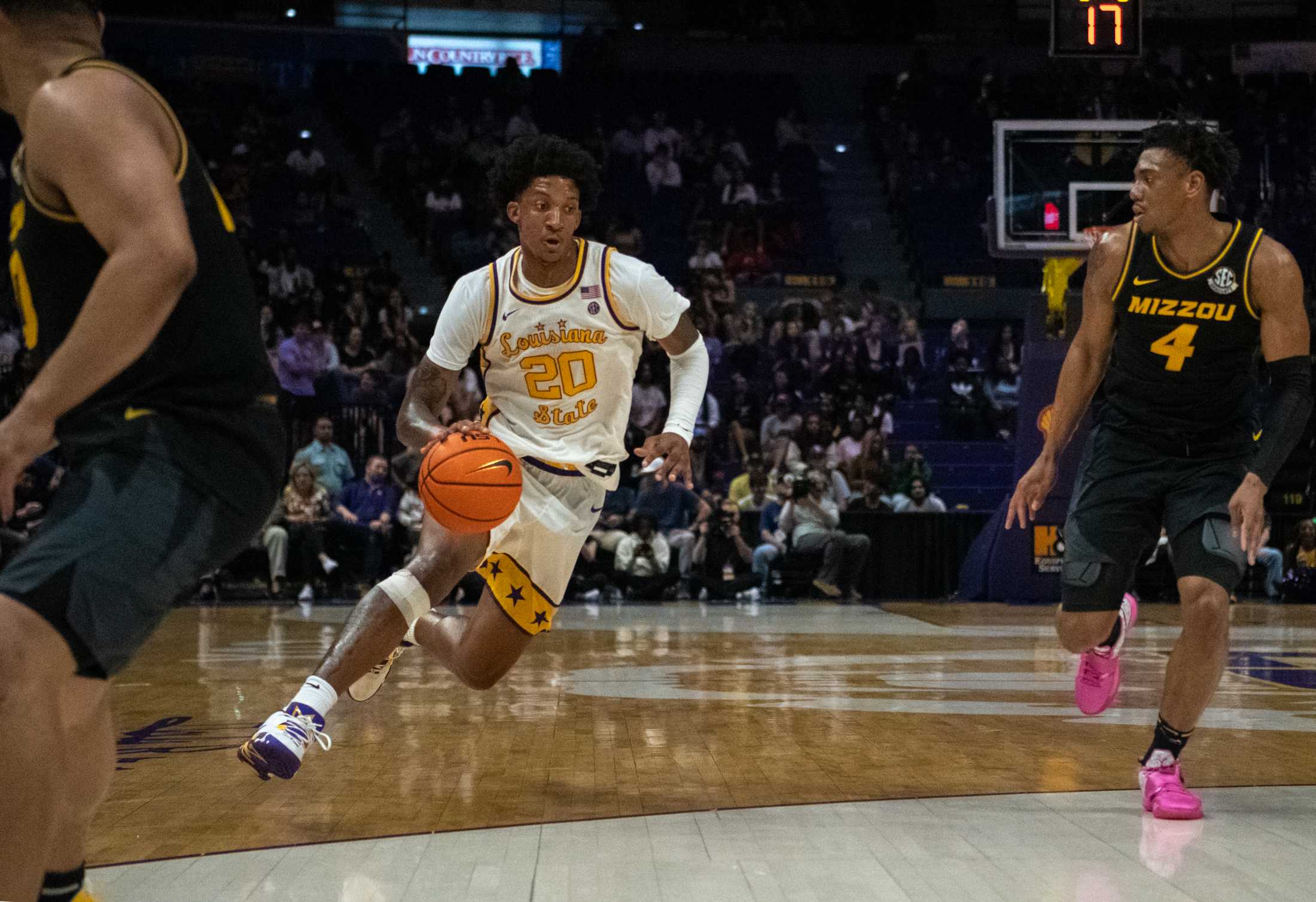 PHOTOS: LSU men's basketball falls to Missouri 81-76