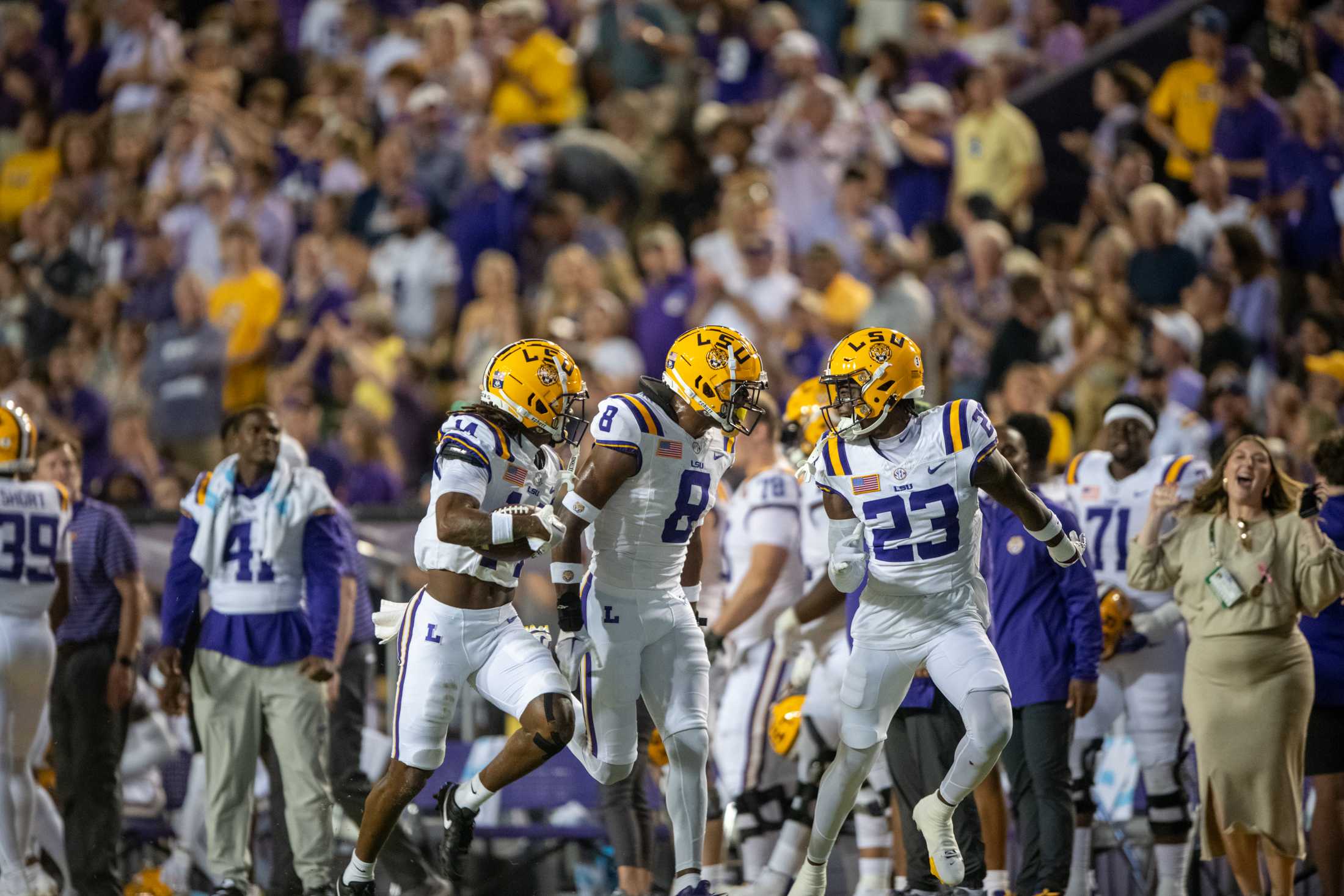 PHOTOS: LSU football shuts out Army 62-0