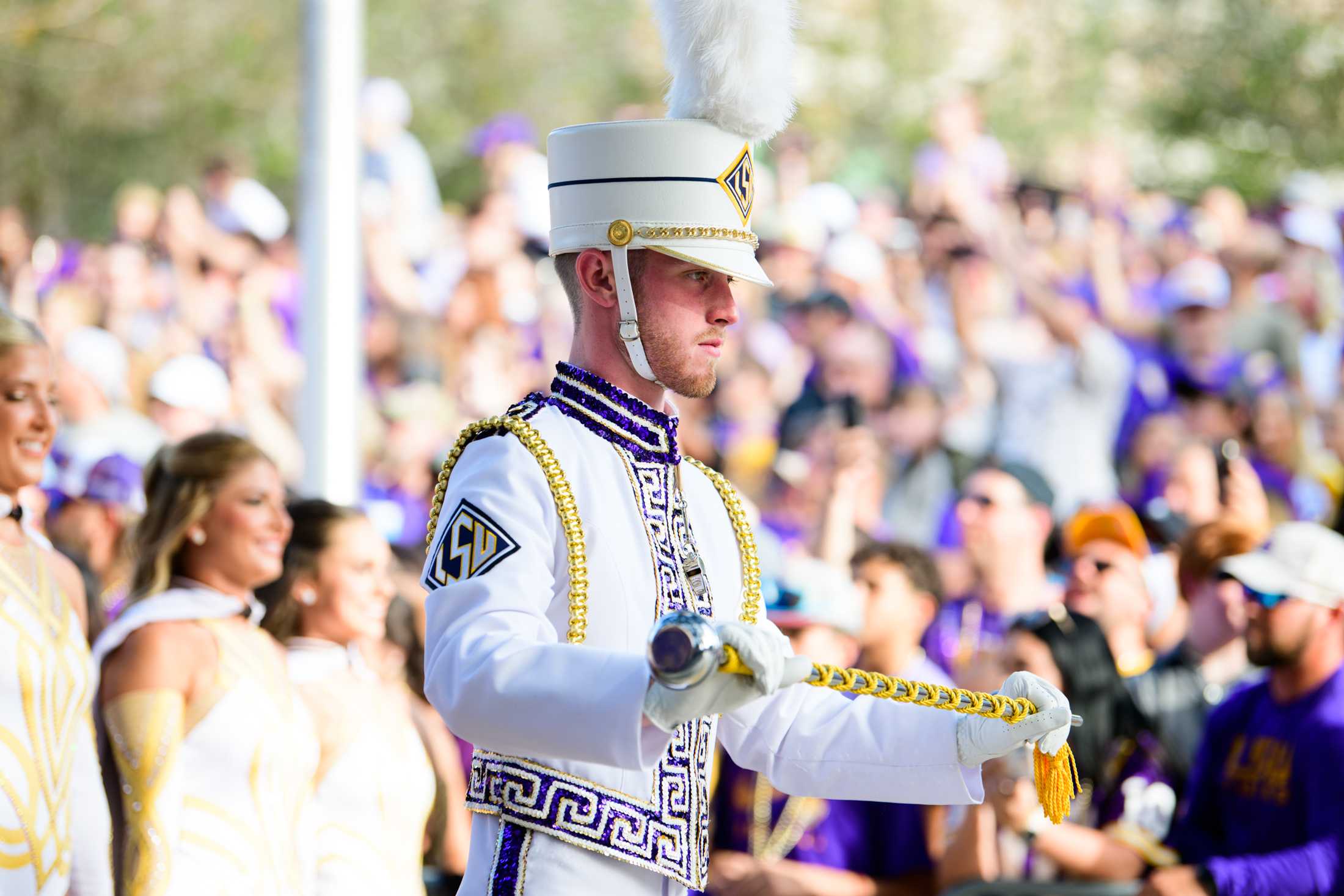 PHOTOS: LSU football shuts out Army 62-0