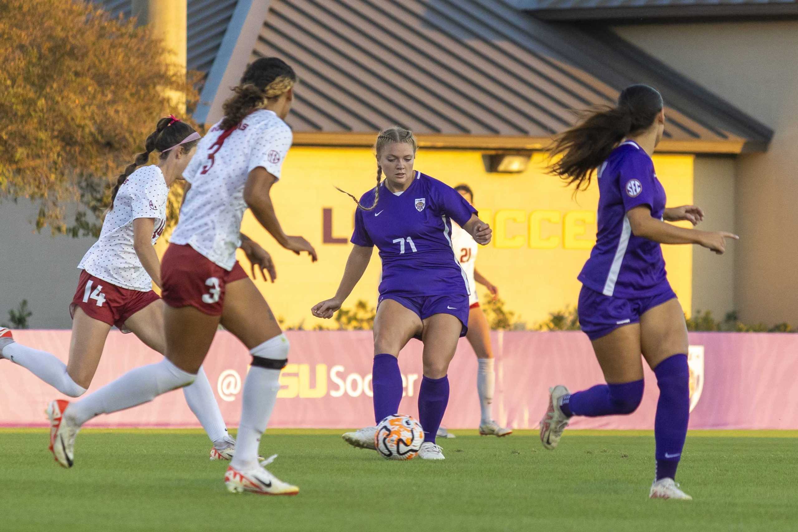 PHOTOS: LSU soccer ties Arkansas 1-1