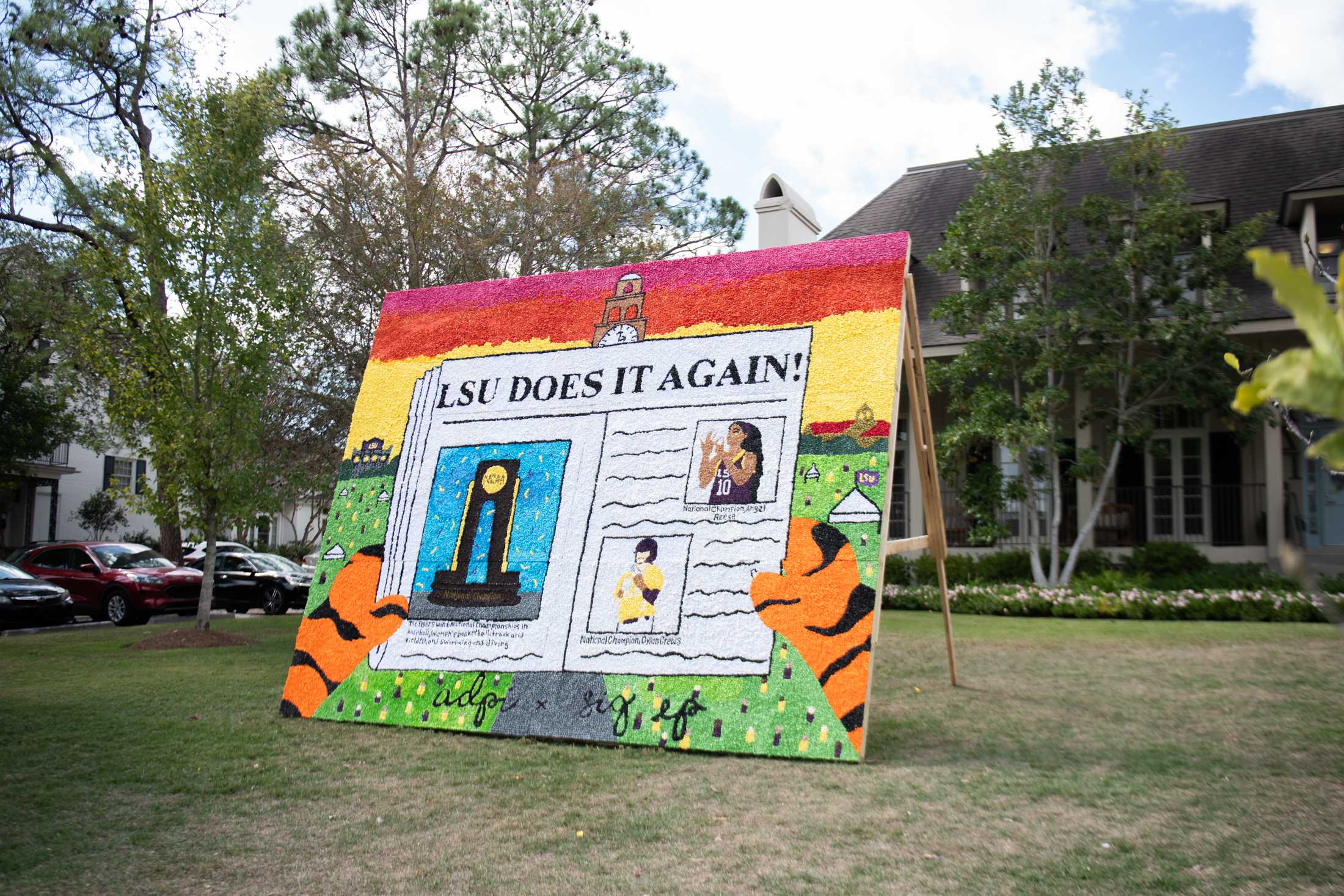 PHOTOS: LSU's Homecoming Week 2023 pomping boards and posters