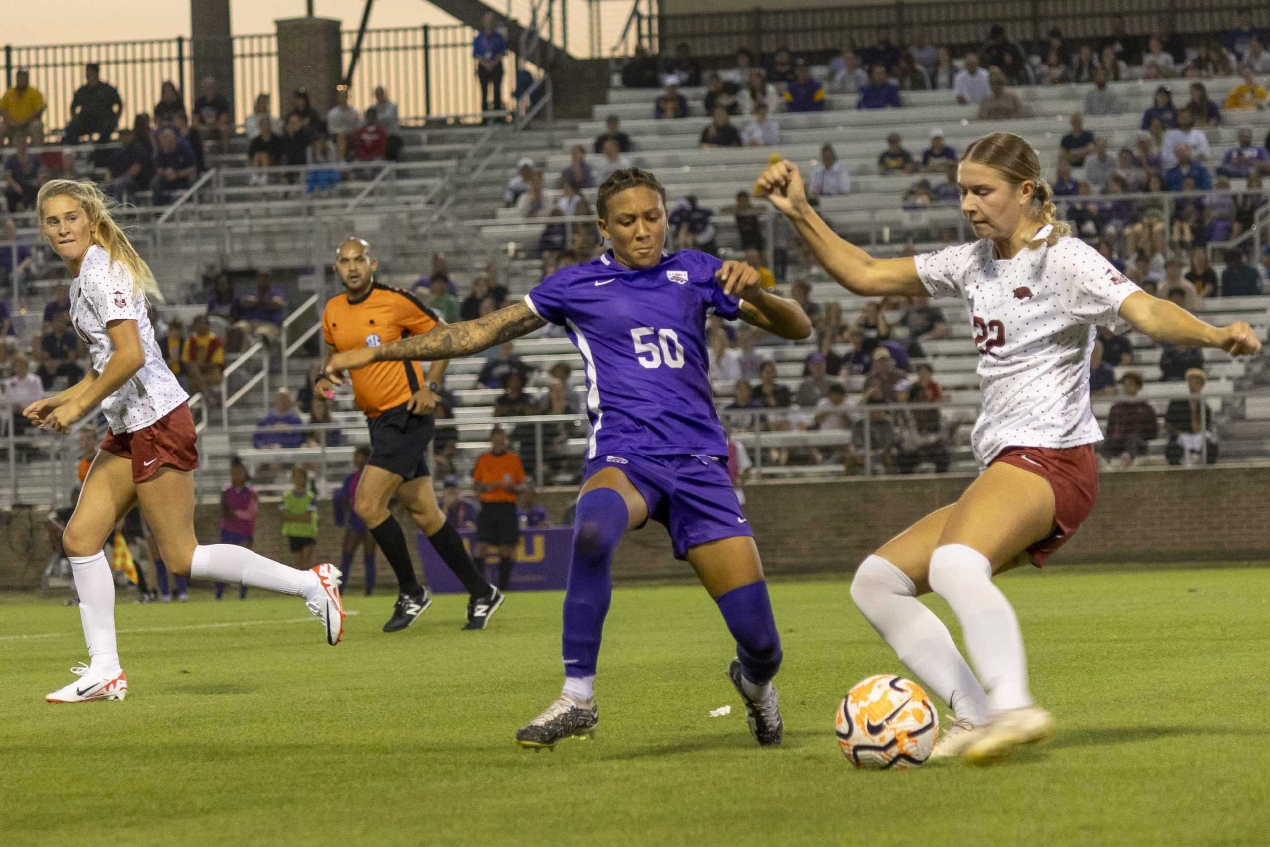 PHOTOS: LSU soccer ties Arkansas 1-1