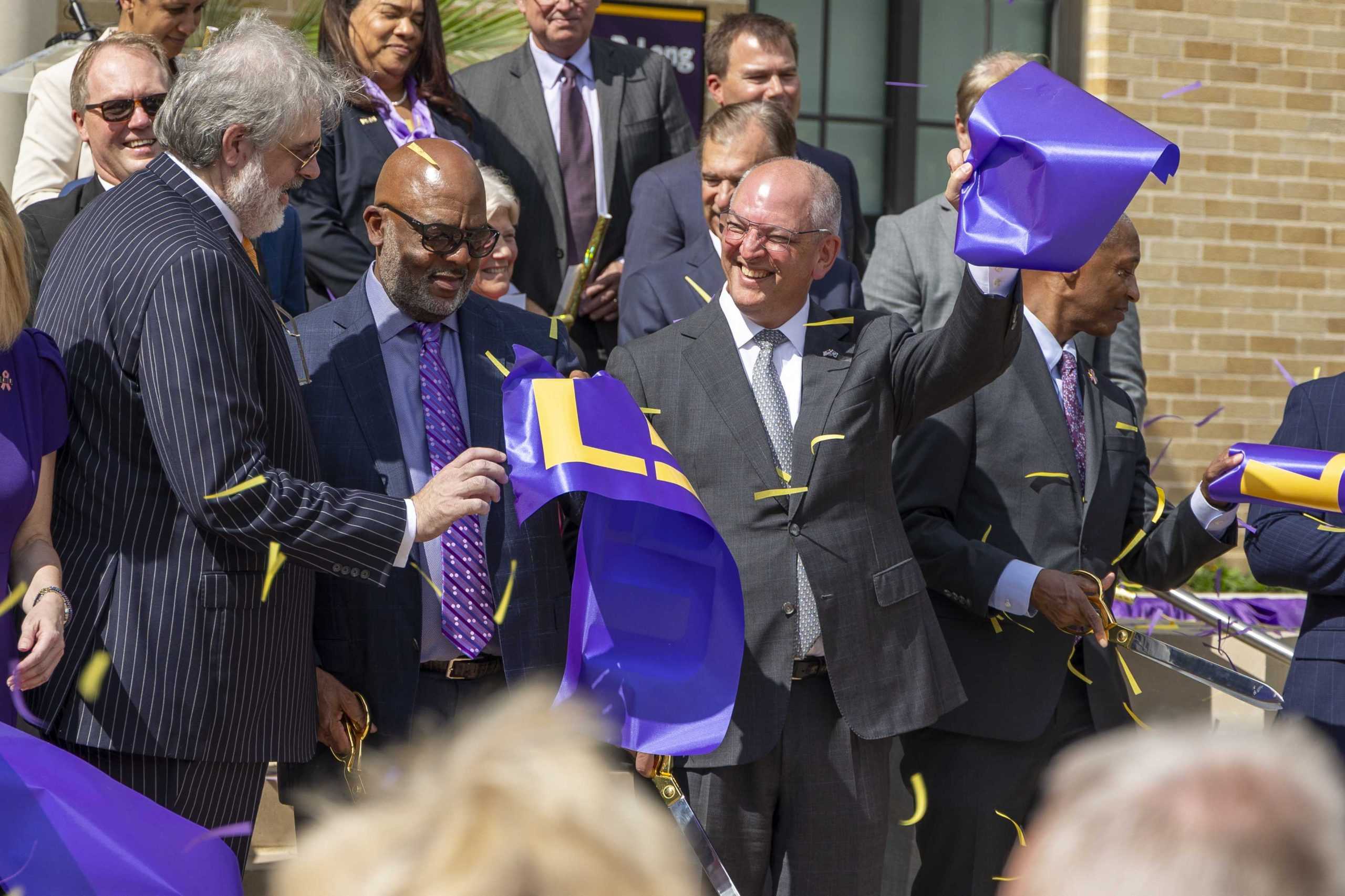 PHOTOS: The grand reopening of the Huey P. Long Field House