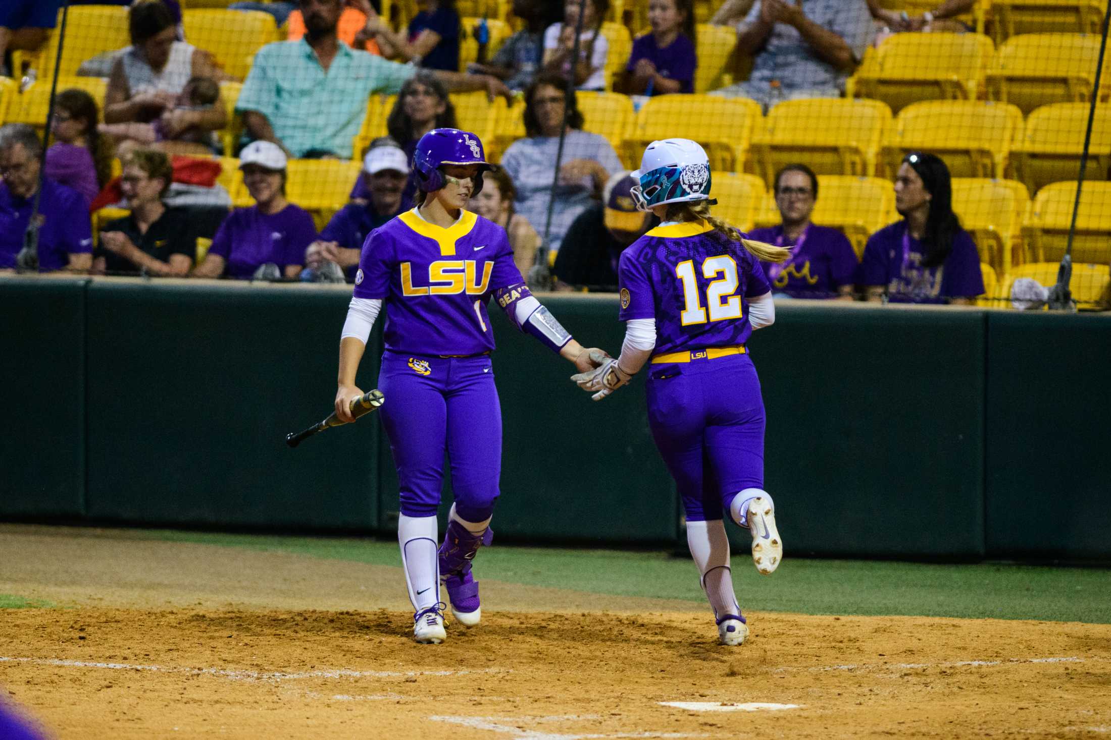 PHOTOS: LSU softball holds exhibition match against Co-Lin