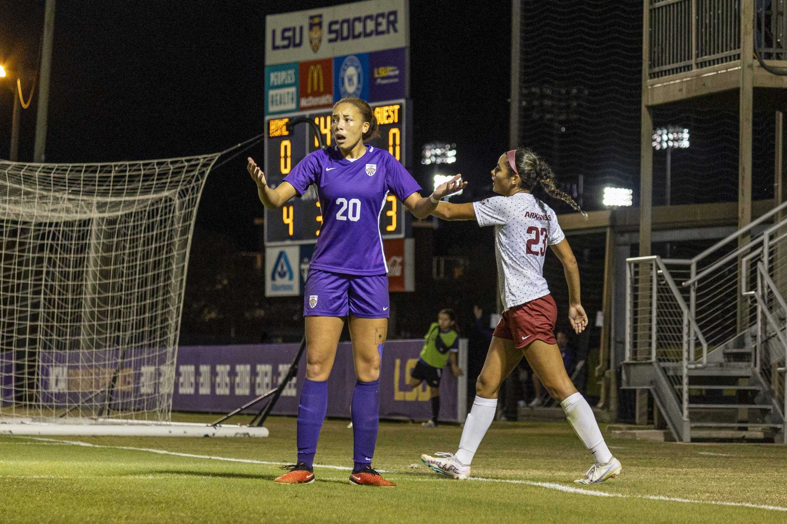 PHOTOS: LSU soccer ties Arkansas 1-1