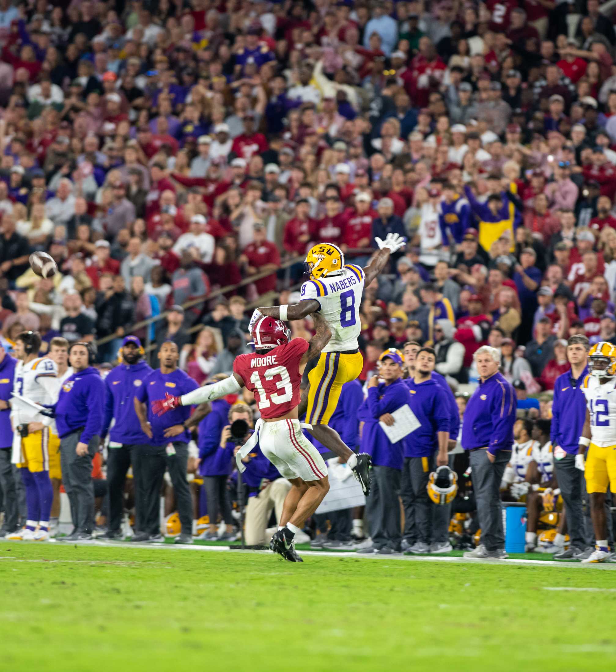 PHOTOS: LSU football falls to Alabama 42-28 in Bryant-Denny Stadium