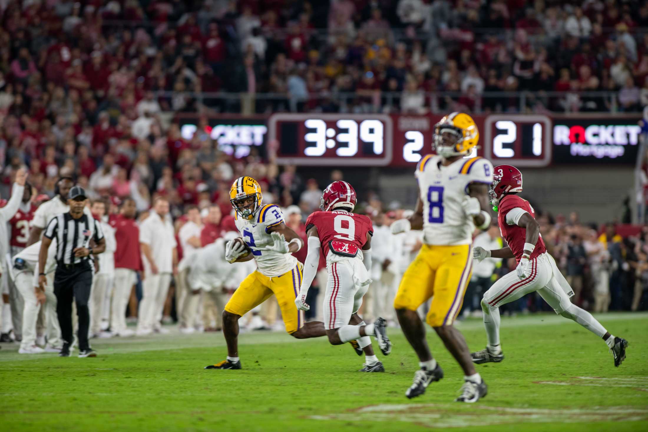 PHOTOS: LSU football falls to Alabama 42-28 in Bryant-Denny Stadium