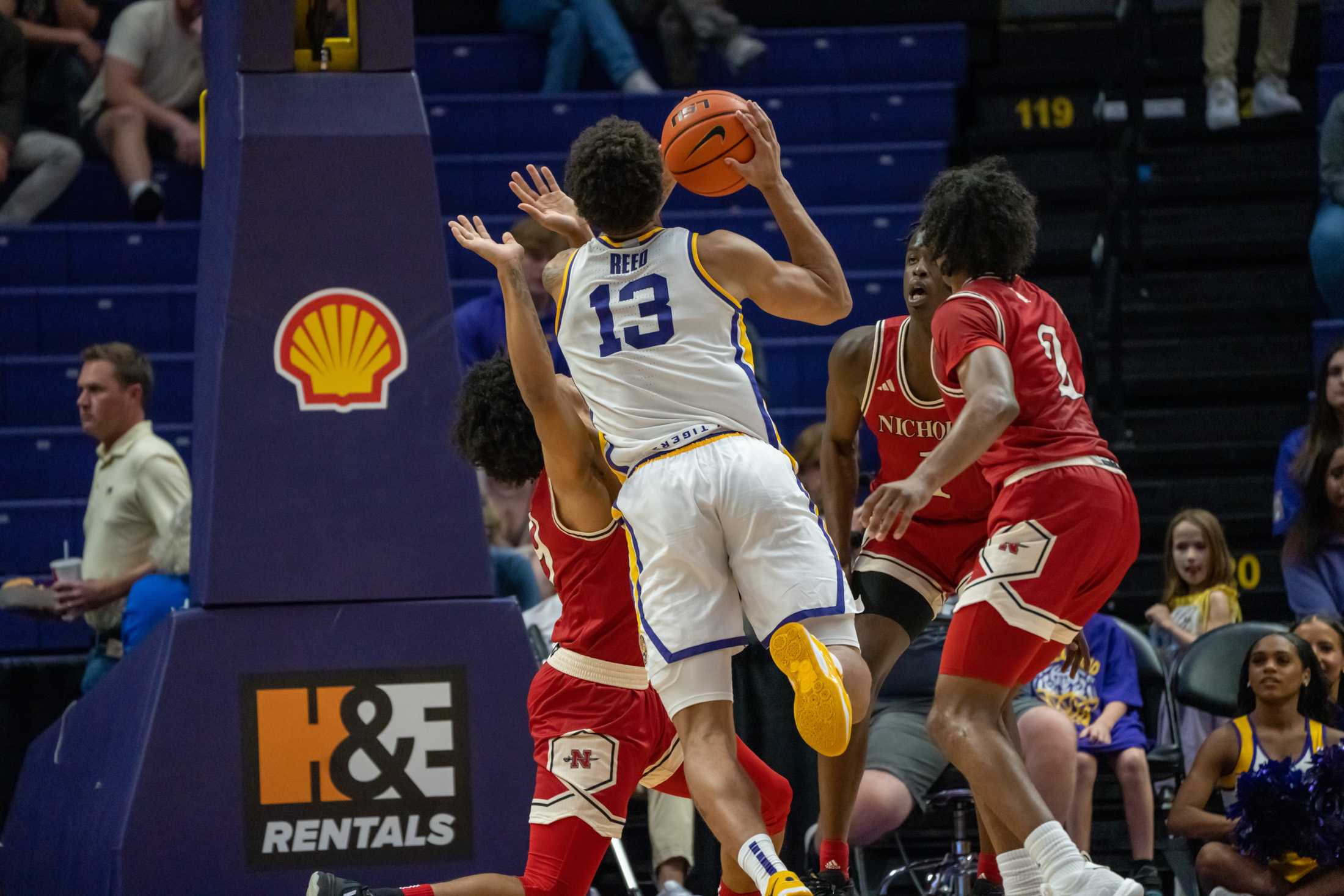 PHOTOS: LSU men's basketball falls against Nicholls 68-66