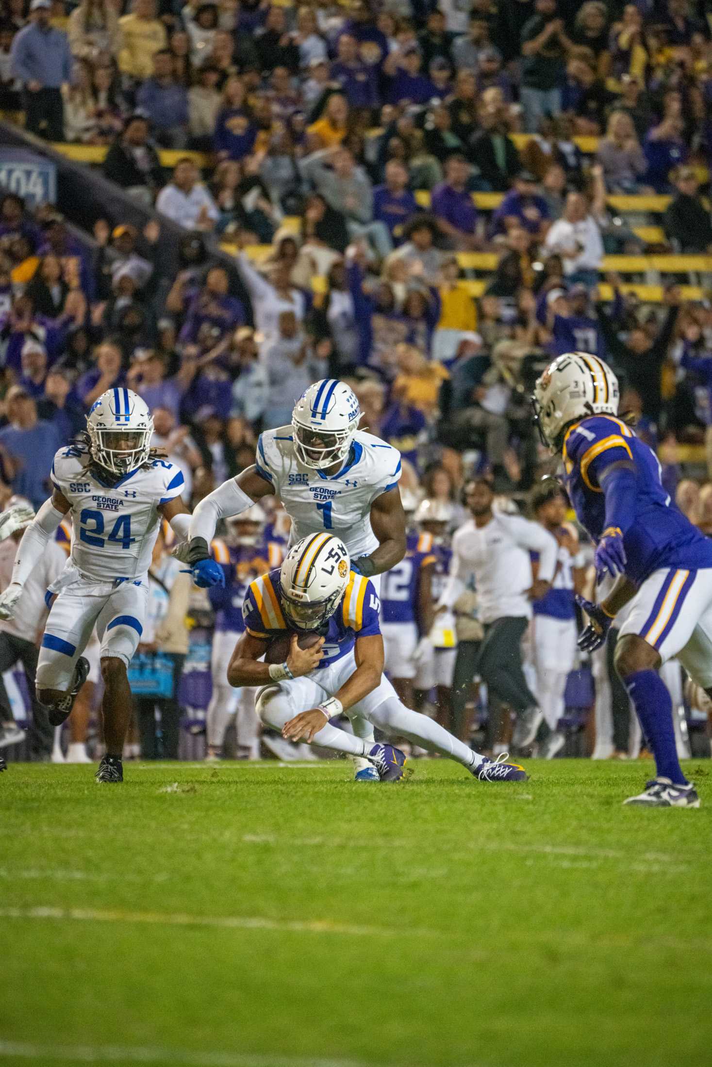 PHOTOS: LSU football defeats Georgia State 56-14 in Tiger Stadium