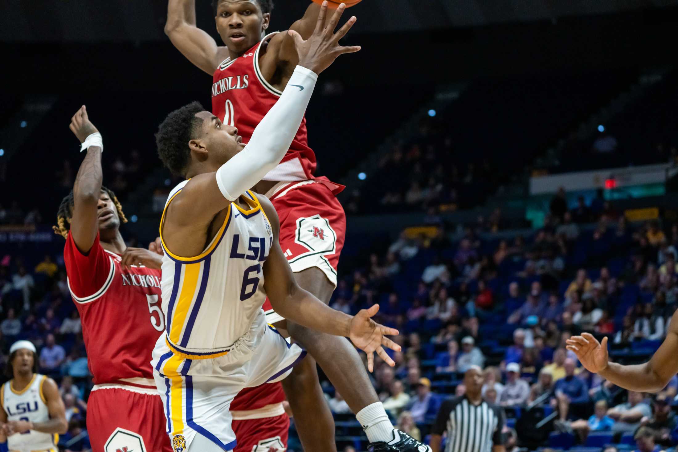 PHOTOS: LSU men's basketball falls against Nicholls 68-66