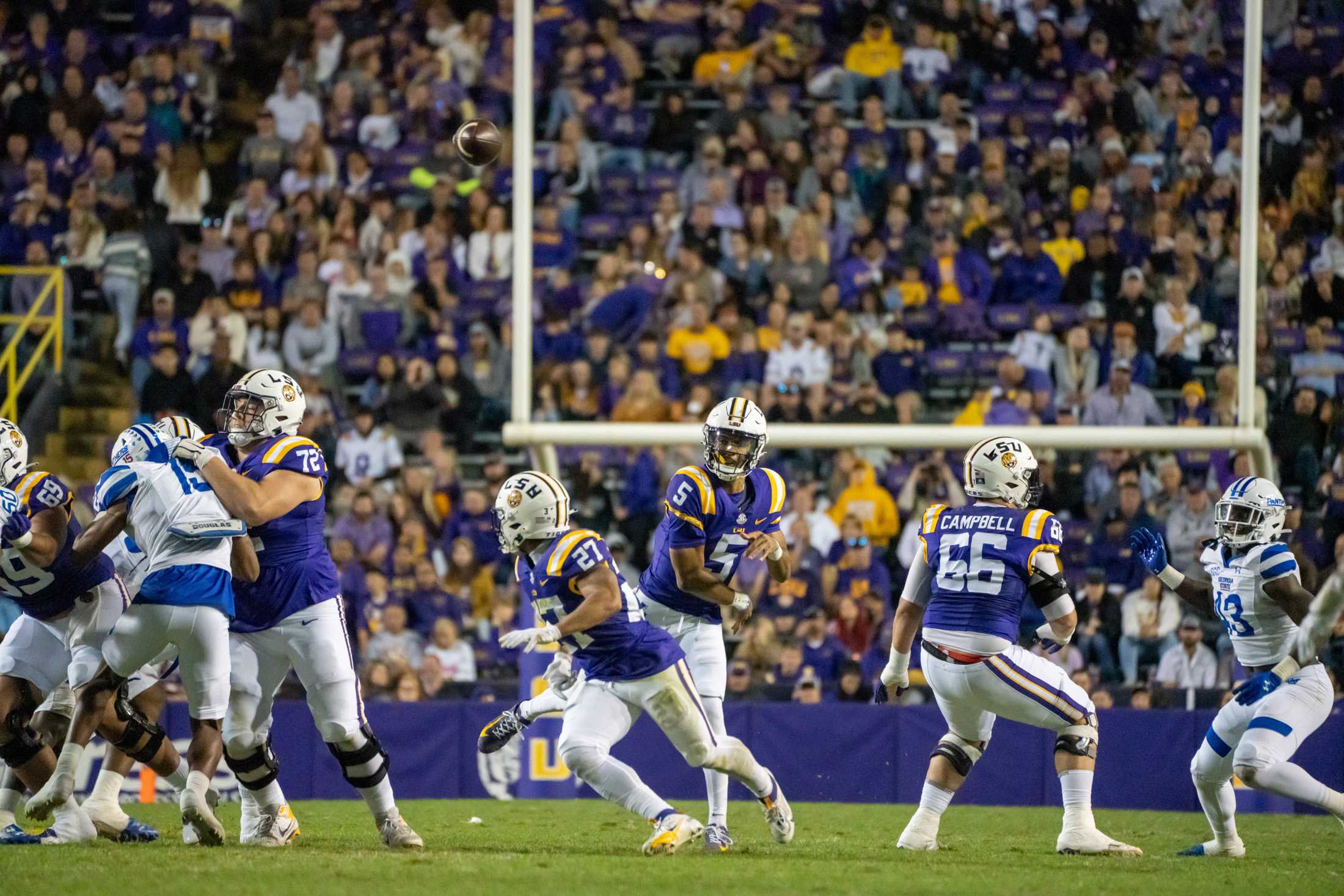 PHOTOS: LSU football defeats Georgia State 56-14 in Tiger Stadium