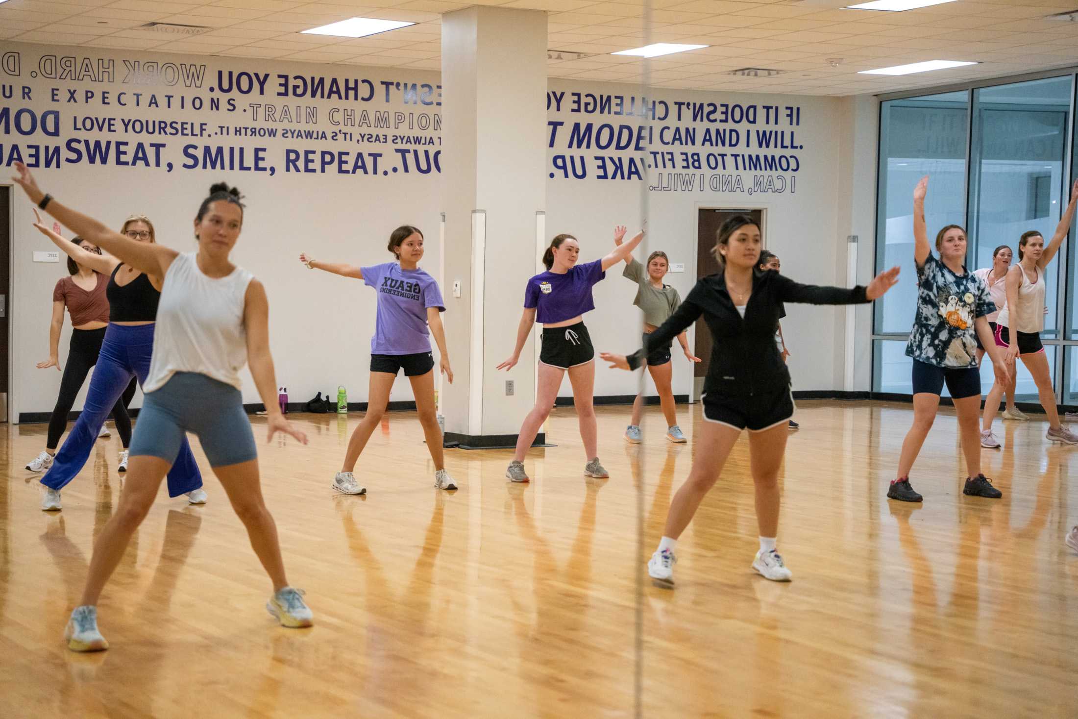 LSU students, instructor put the zoom in Zumba at UREC classes: 'You burn so much in this class'