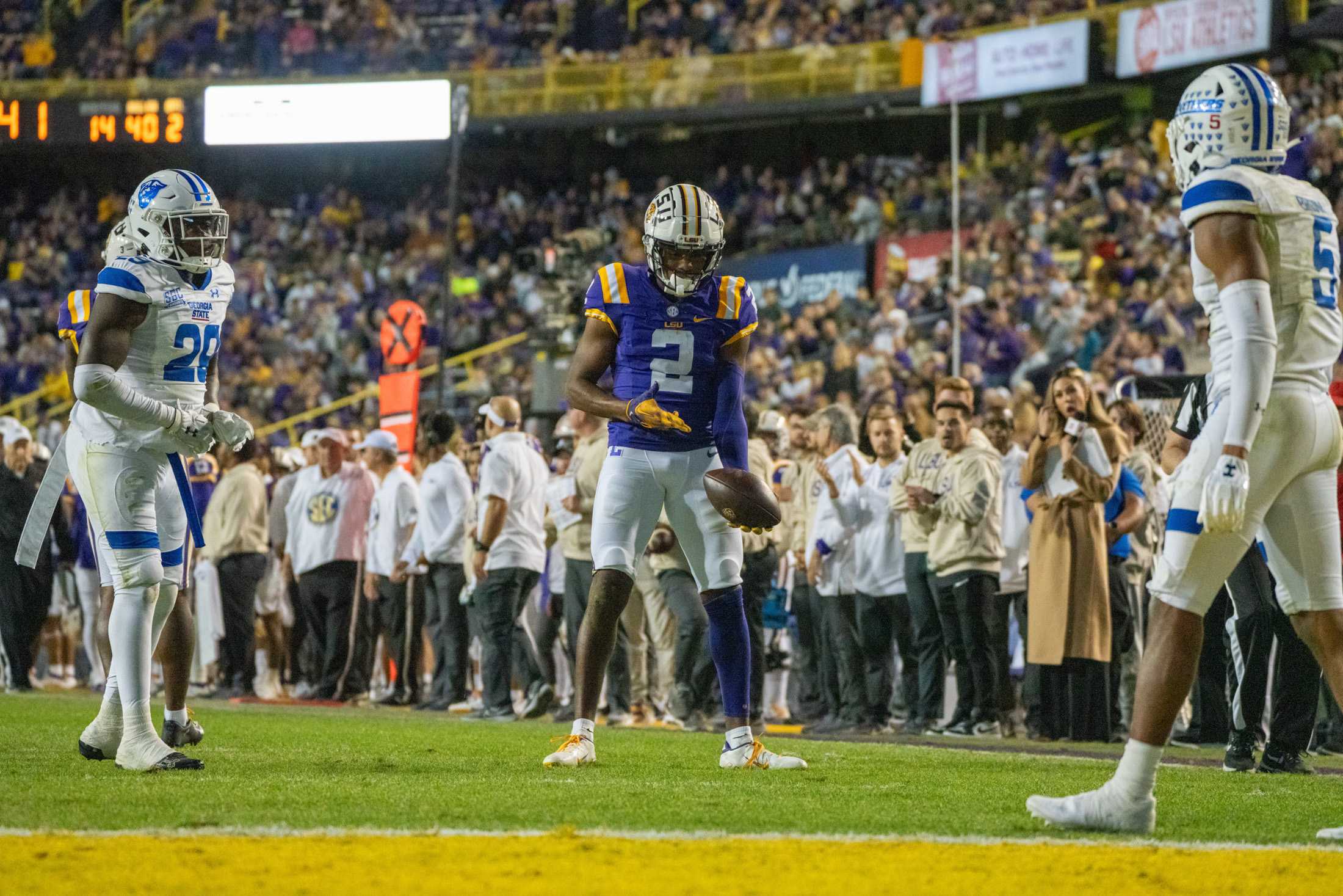 PHOTOS: LSU football defeats Georgia State 56-14 in Tiger Stadium