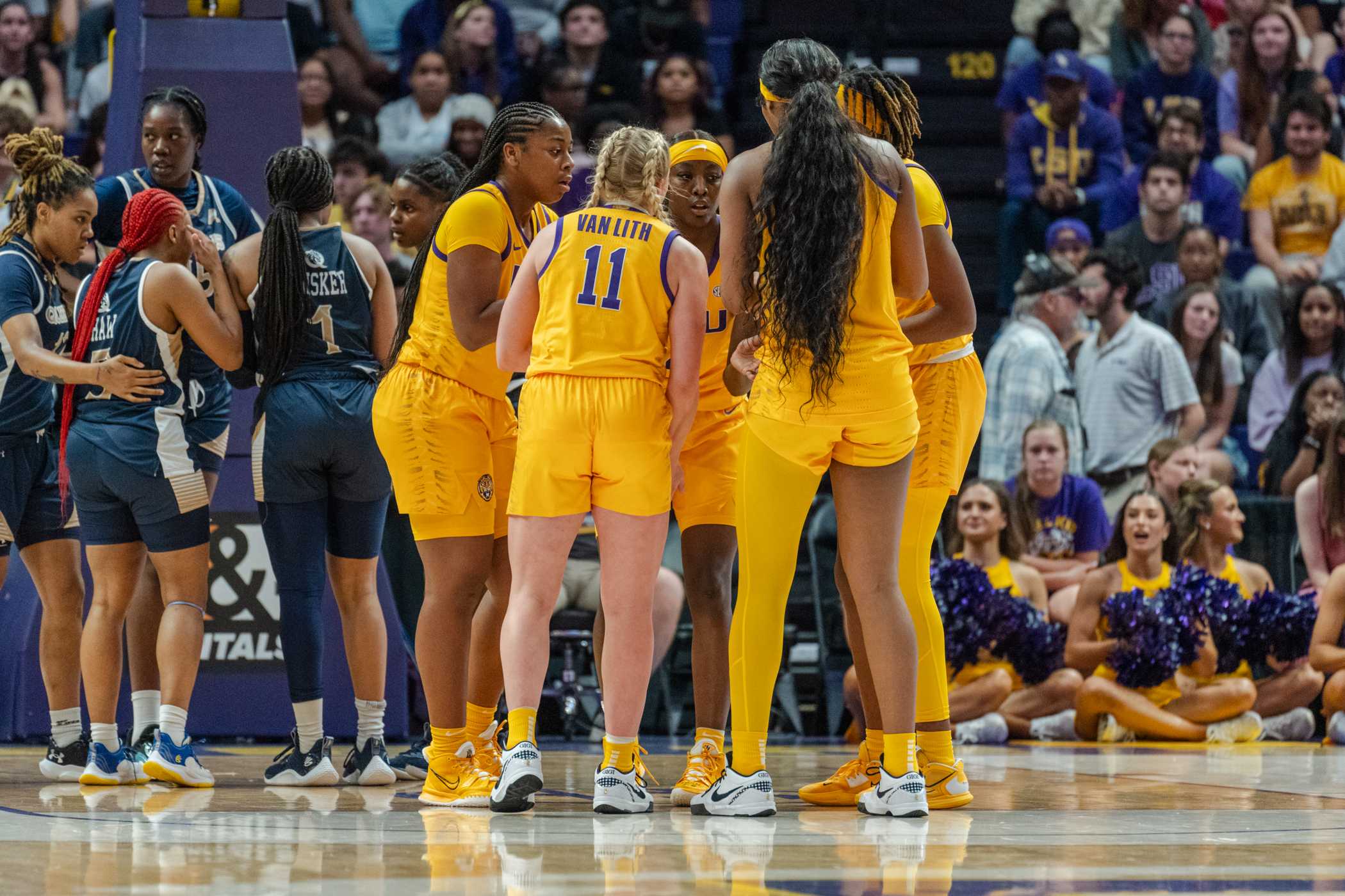 PHOTOS: LSU women's basketball defeats Queens 112-55 in home opener