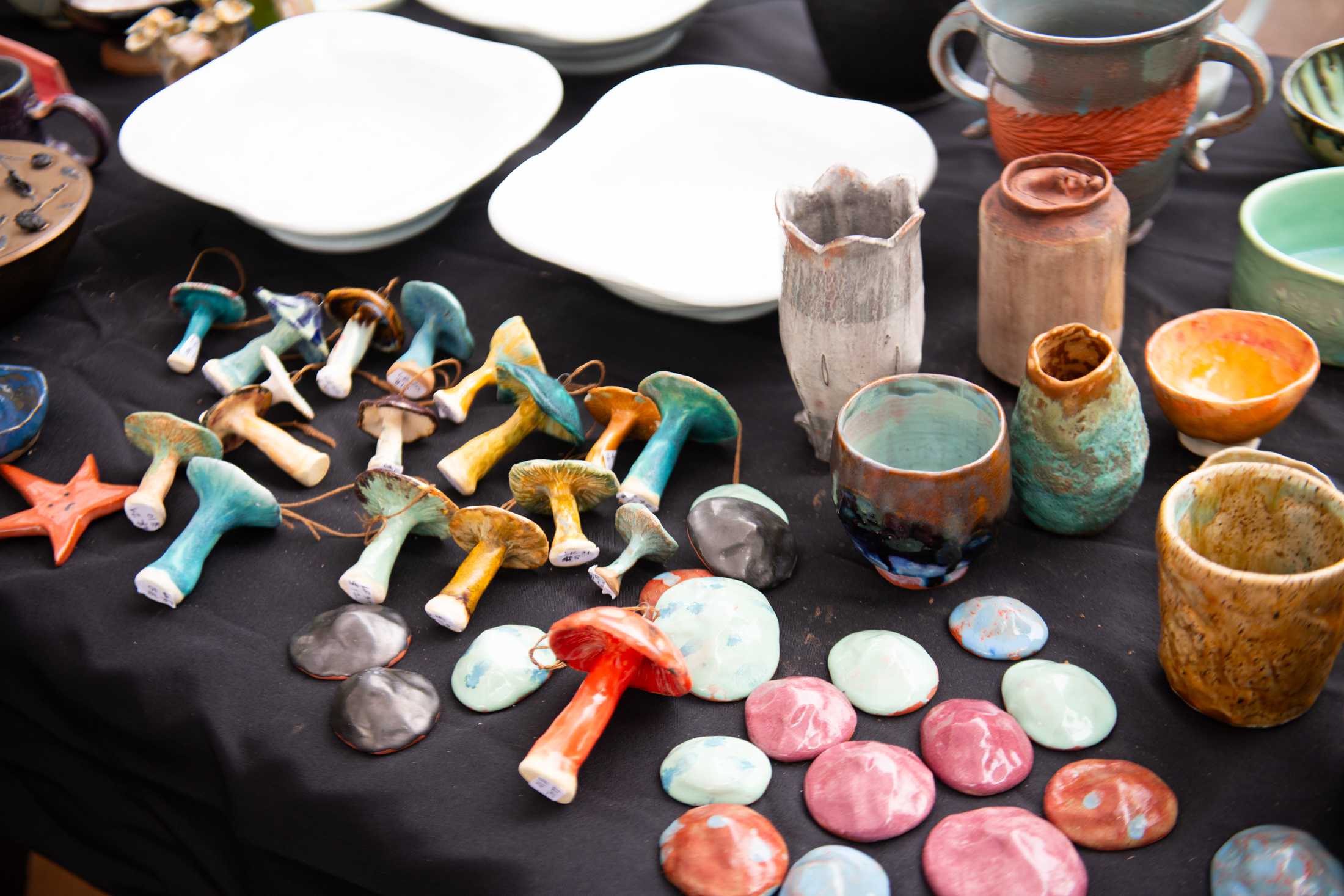 LSU College of Art and Design holds its biannual art market in Free Speech Alley