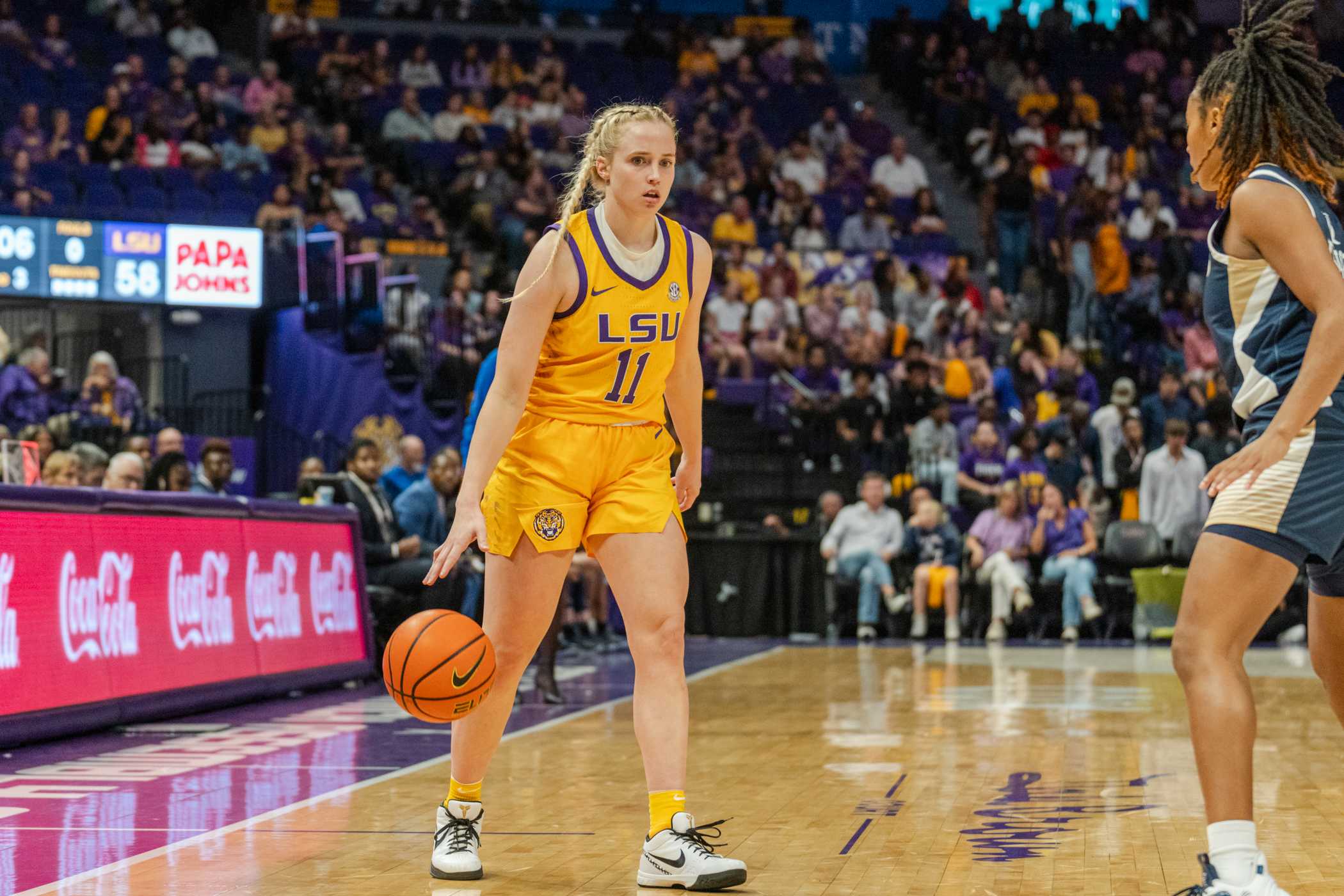 PHOTOS: LSU women's basketball defeats Queens 112-55 in home opener