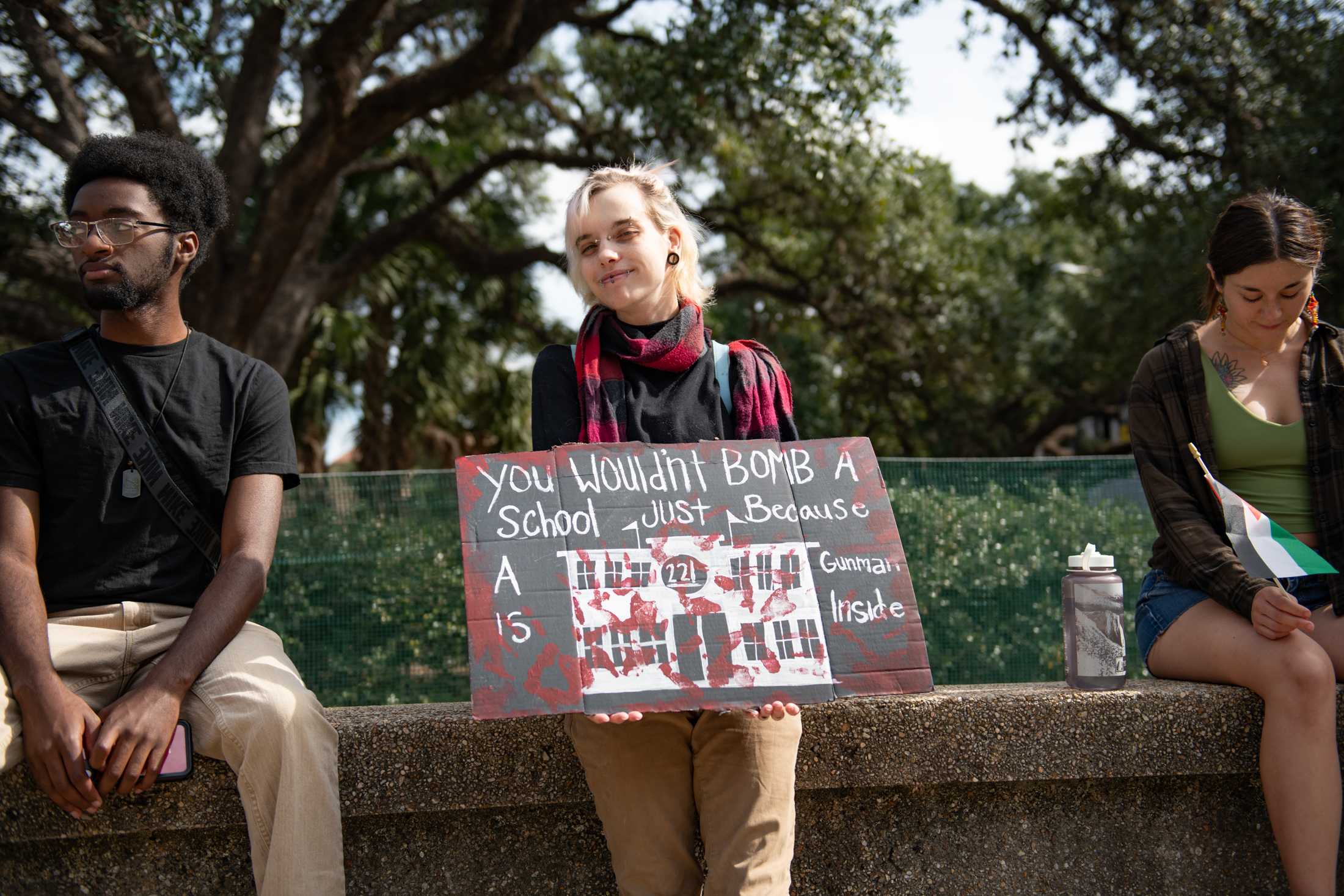 PHOTOS: LSU students march for Palestine in Free Speech Alley