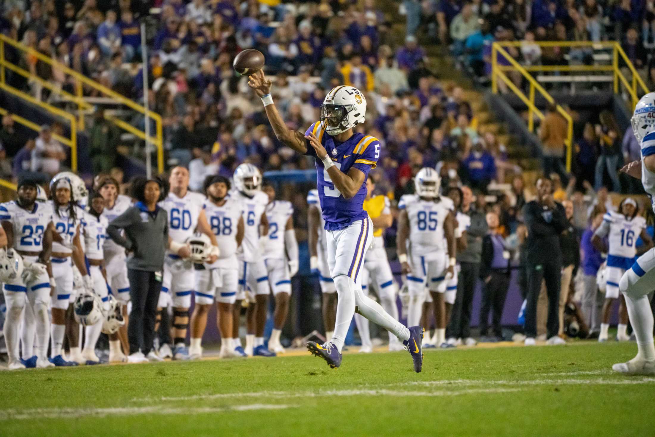 PHOTOS: LSU football defeats Georgia State 56-14 in Tiger Stadium