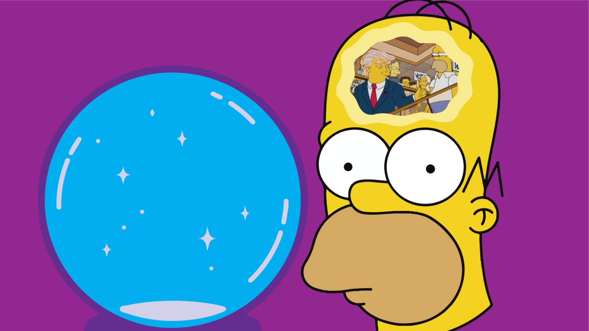 Simpsons Predictions Graphic