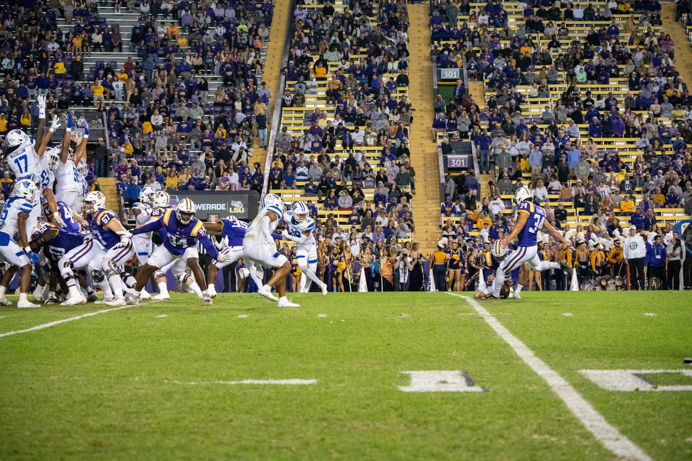 PHOTOS: LSU football defeats Georgia State 56-14 in Tiger Stadium