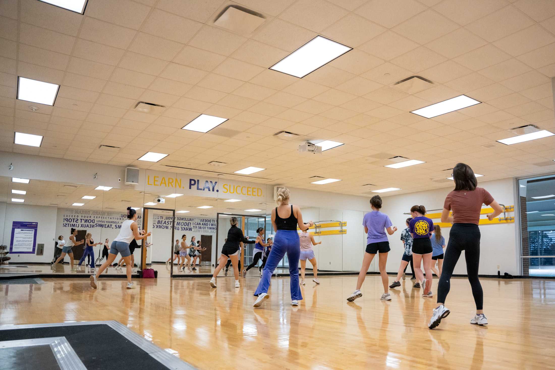 LSU students, instructor put the zoom in Zumba at UREC classes: 'You burn so much in this class'