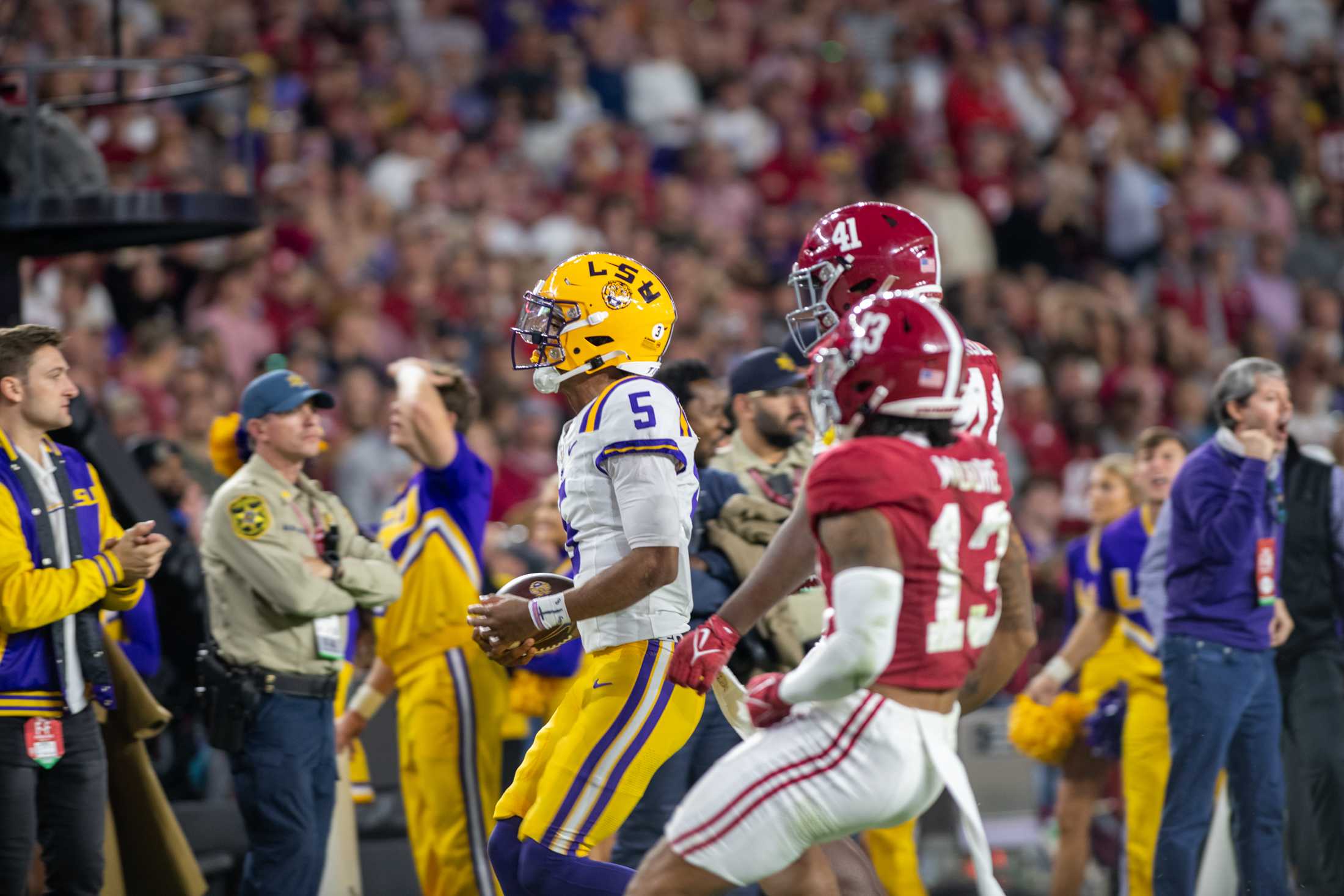 PHOTOS: LSU football falls to Alabama 42-28 in Bryant-Denny Stadium