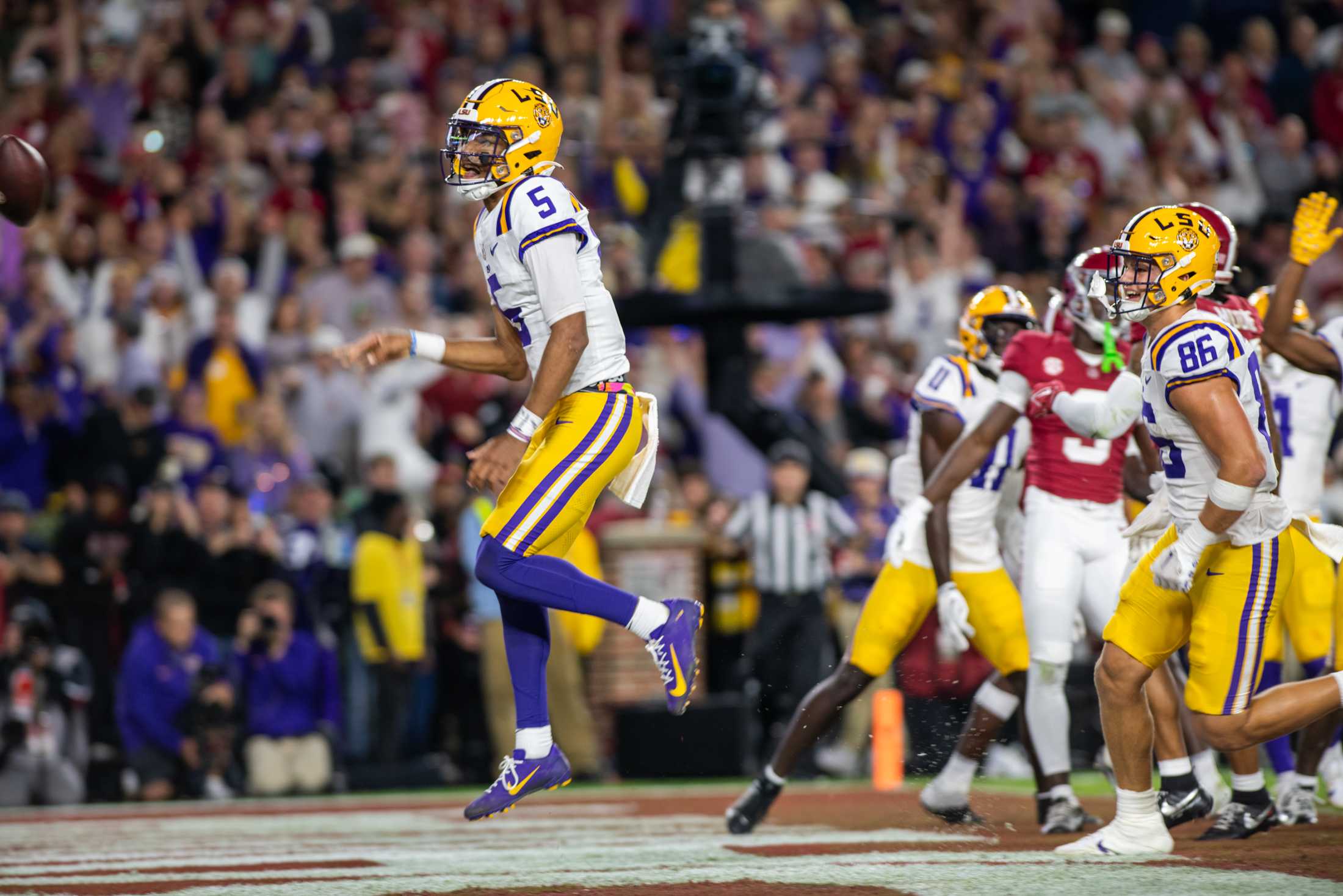 PHOTOS: LSU football falls to Alabama 42-28 in Bryant-Denny Stadium