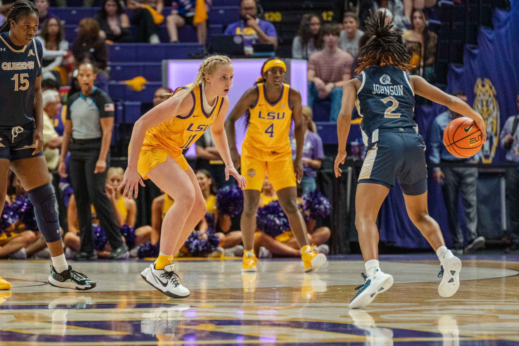 PHOTOS: LSU women's basketball defeats Queens 112-55 in home opener