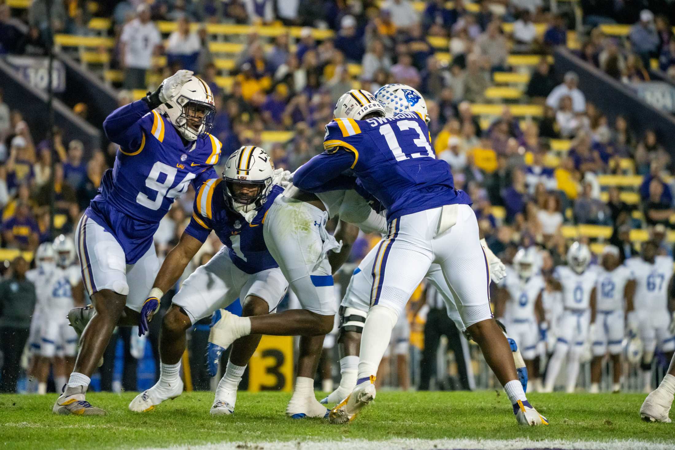 PHOTOS: LSU football defeats Georgia State 56-14 in Tiger Stadium