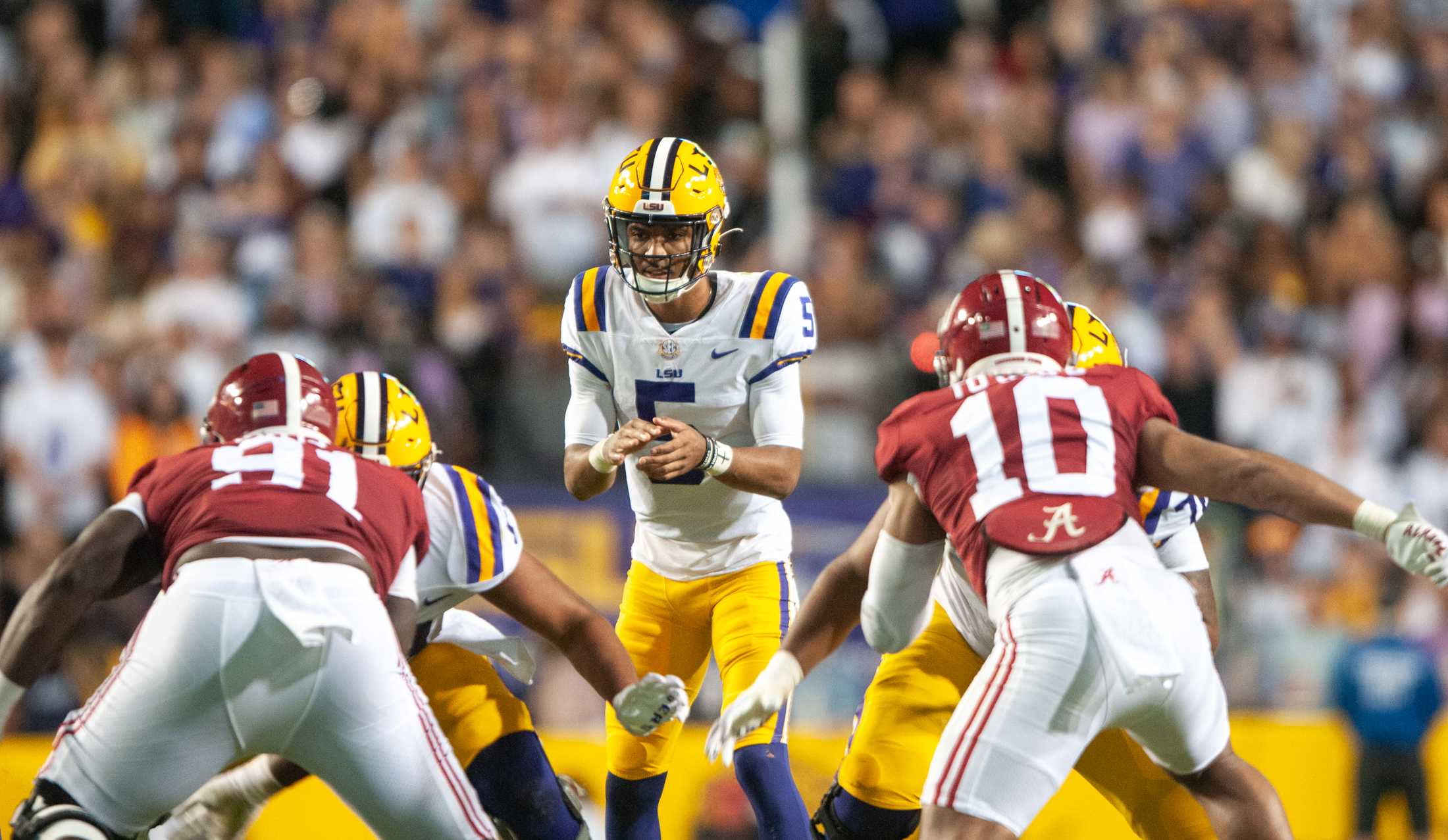 PHOTOS: LSU football defeats Alabama 32-31 in overtime