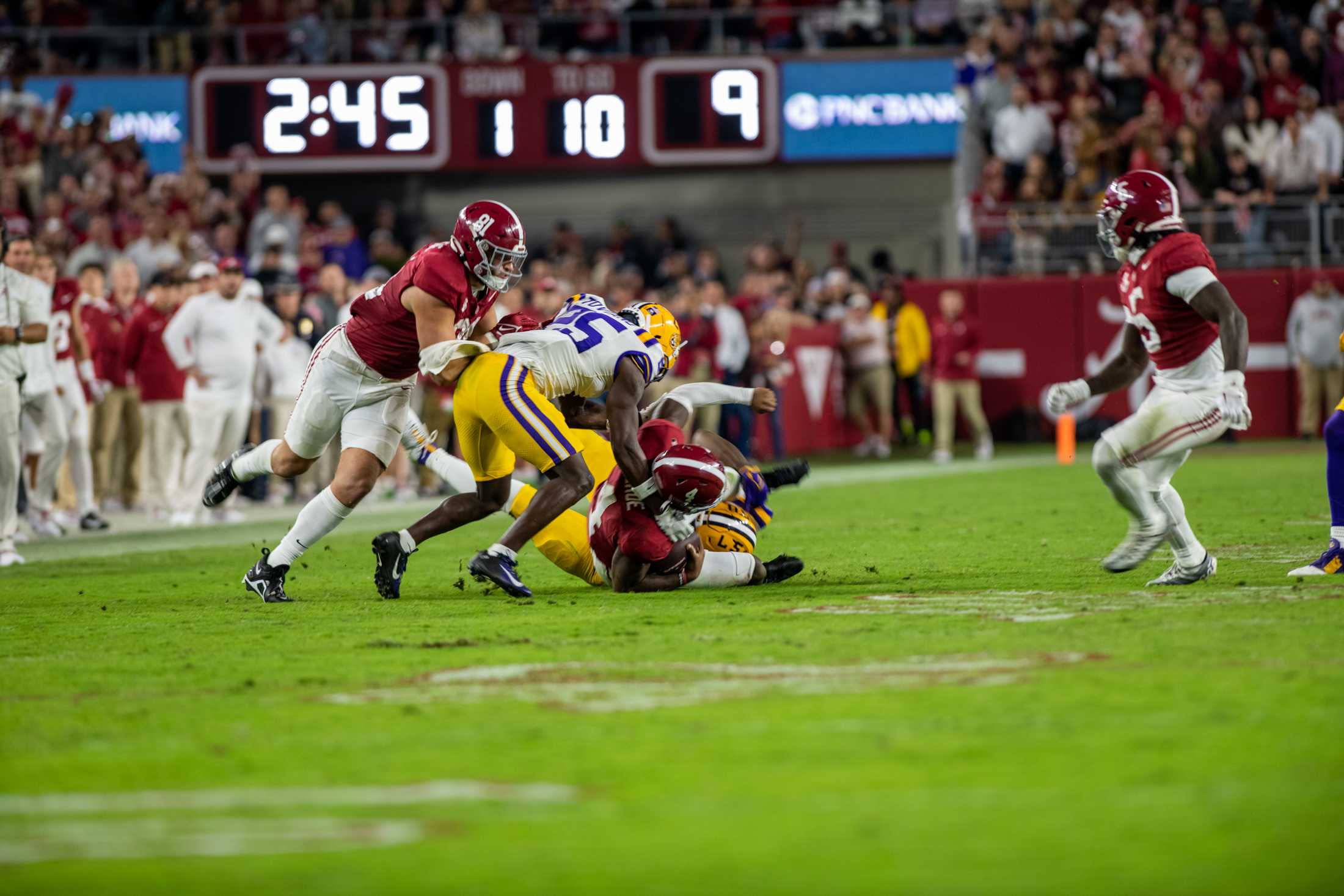 PHOTOS: LSU football falls to Alabama 42-28 in Bryant-Denny Stadium